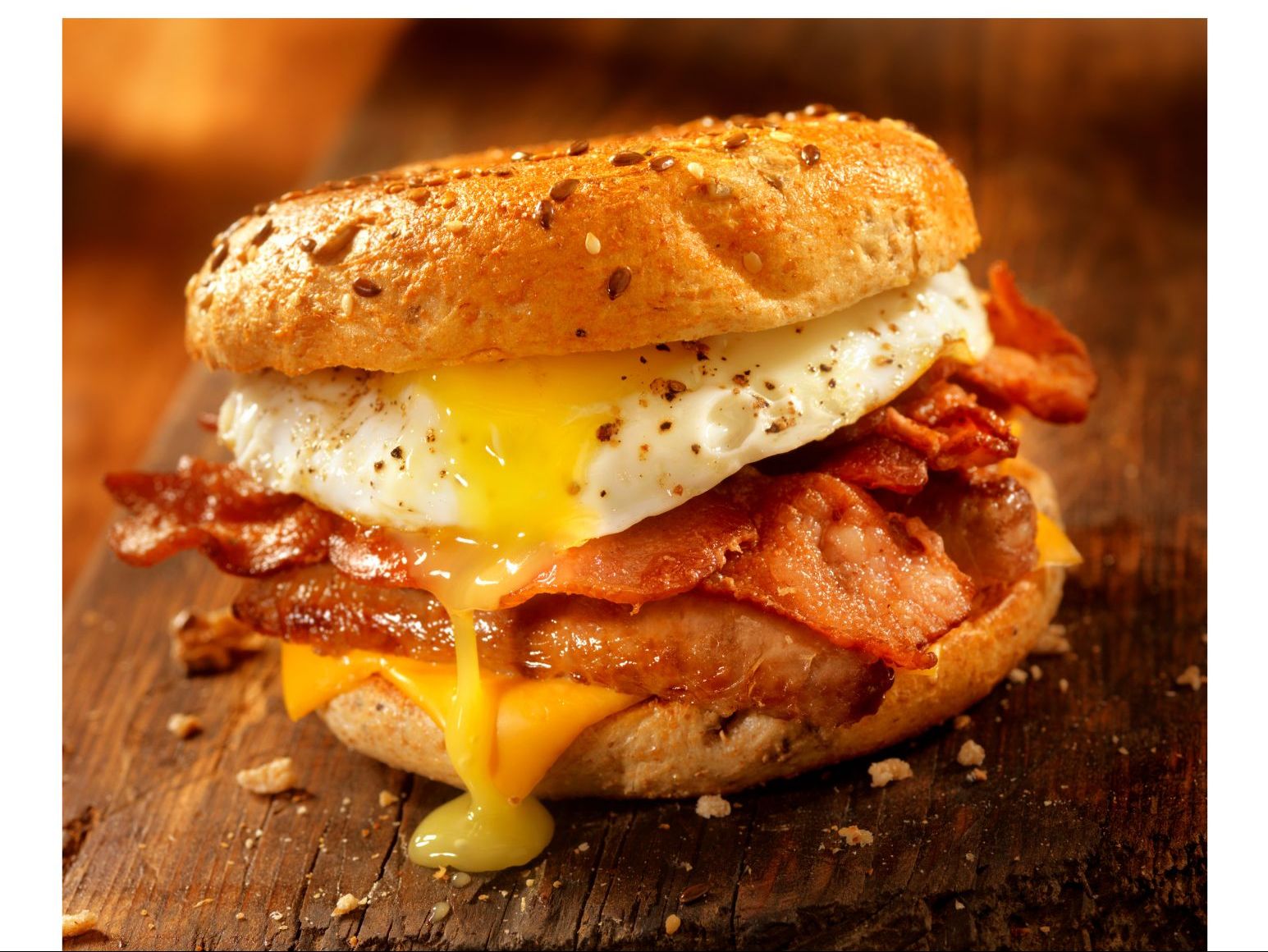 Roast Beef, Egg & Cheese.