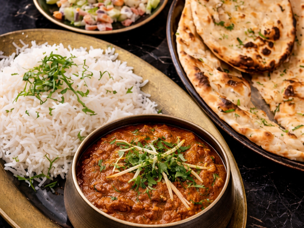 LAMB CURRY LUNCH.