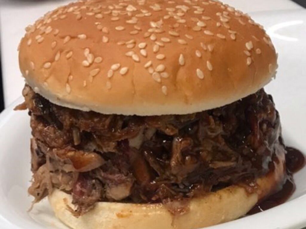 Pulled Pork Sandwich.