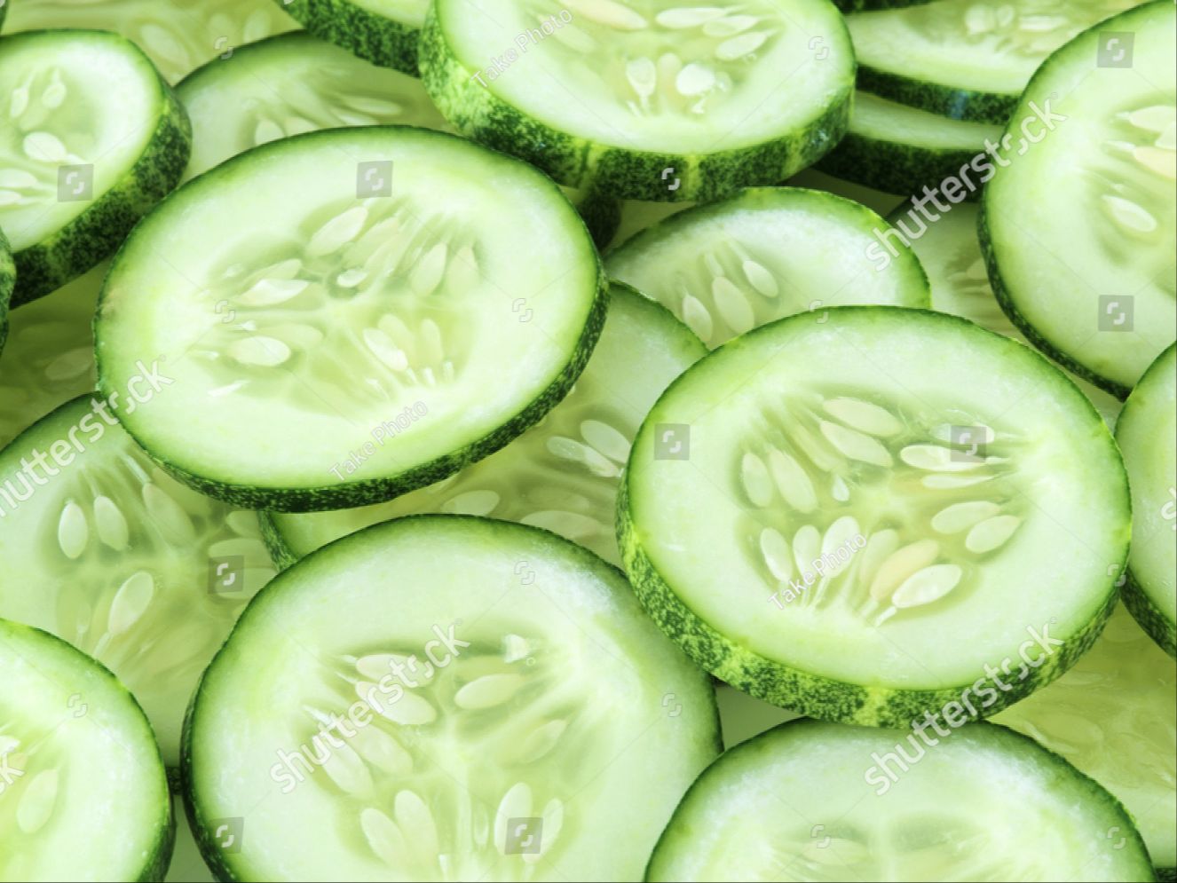 Side - Cucumber Slices.
