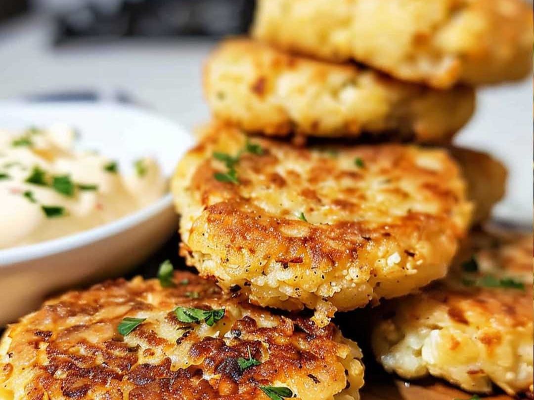 Cauliflower Quinoa Patty.