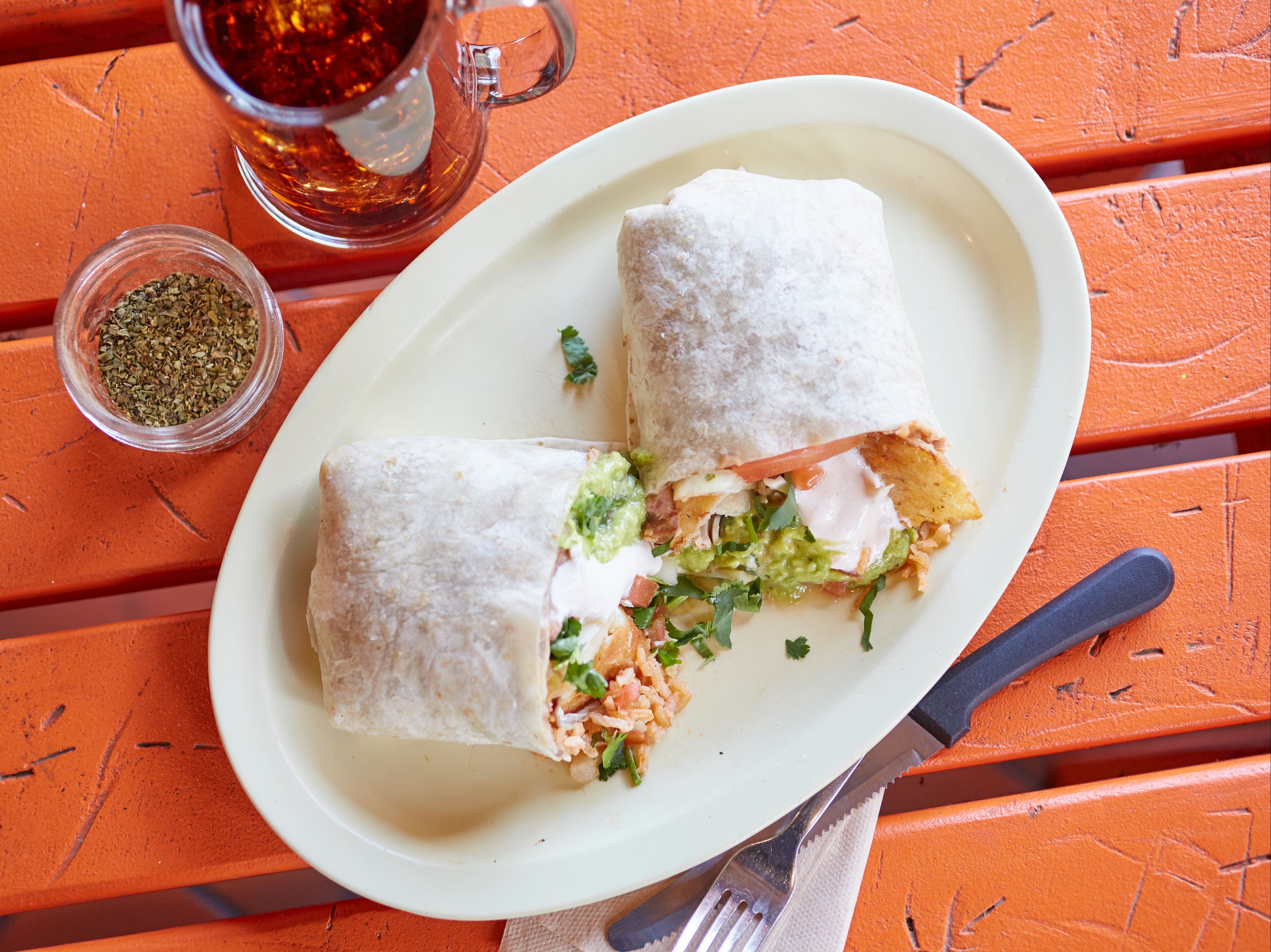 Fish Burrito.