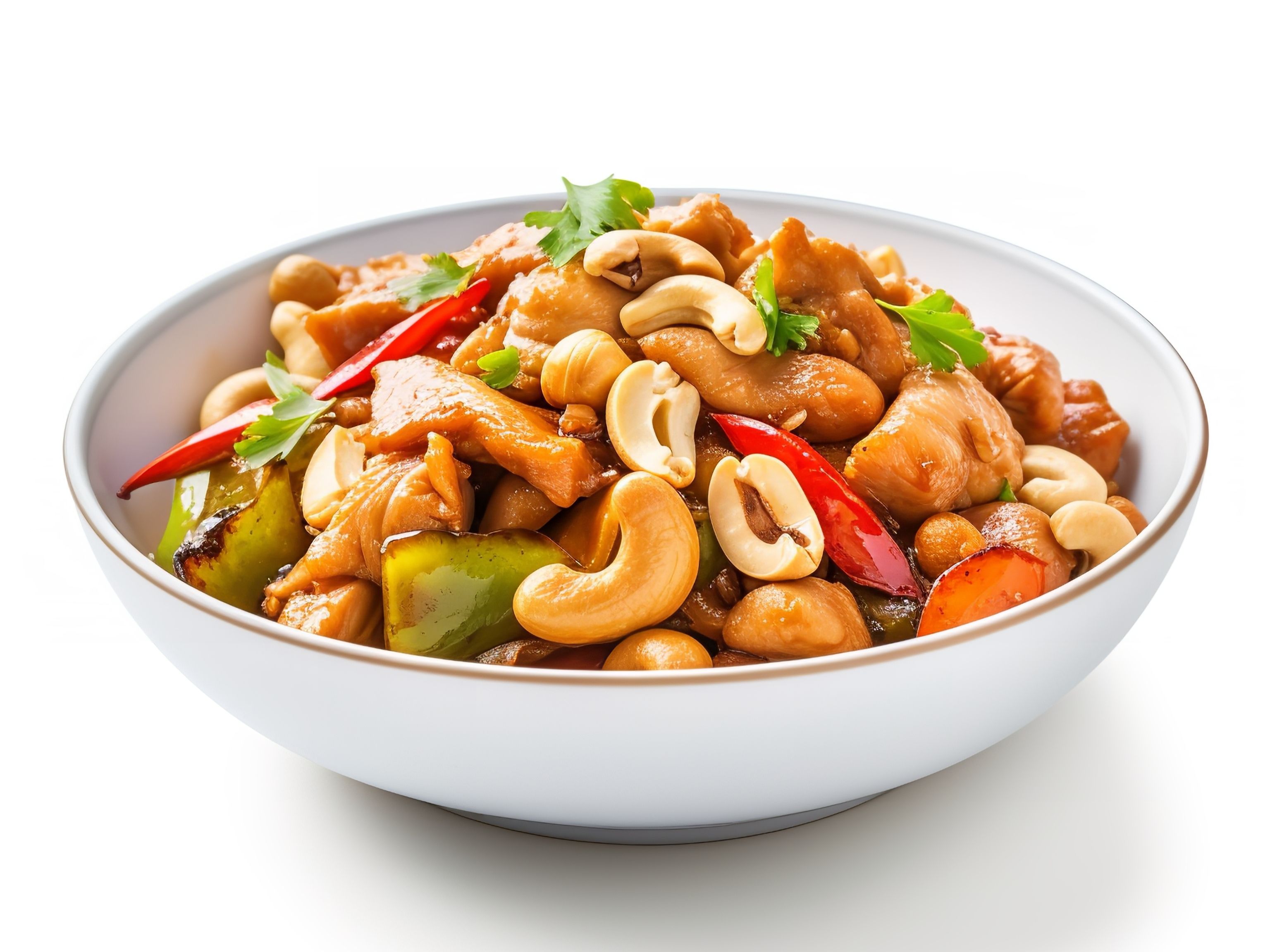 Cashew Chicken.
