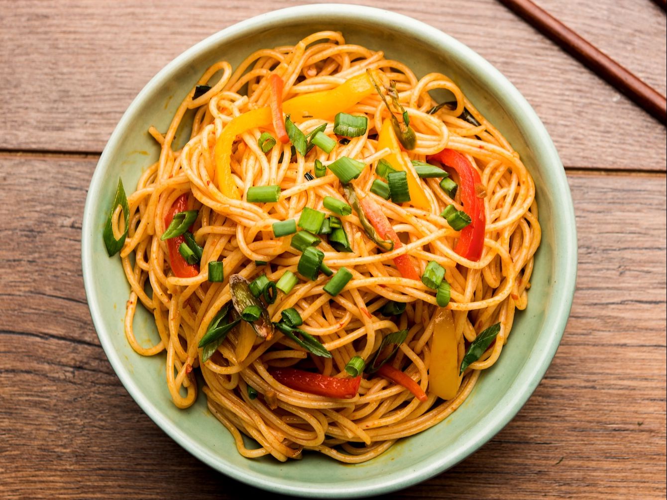 Shrimp Szechwan Noodles.