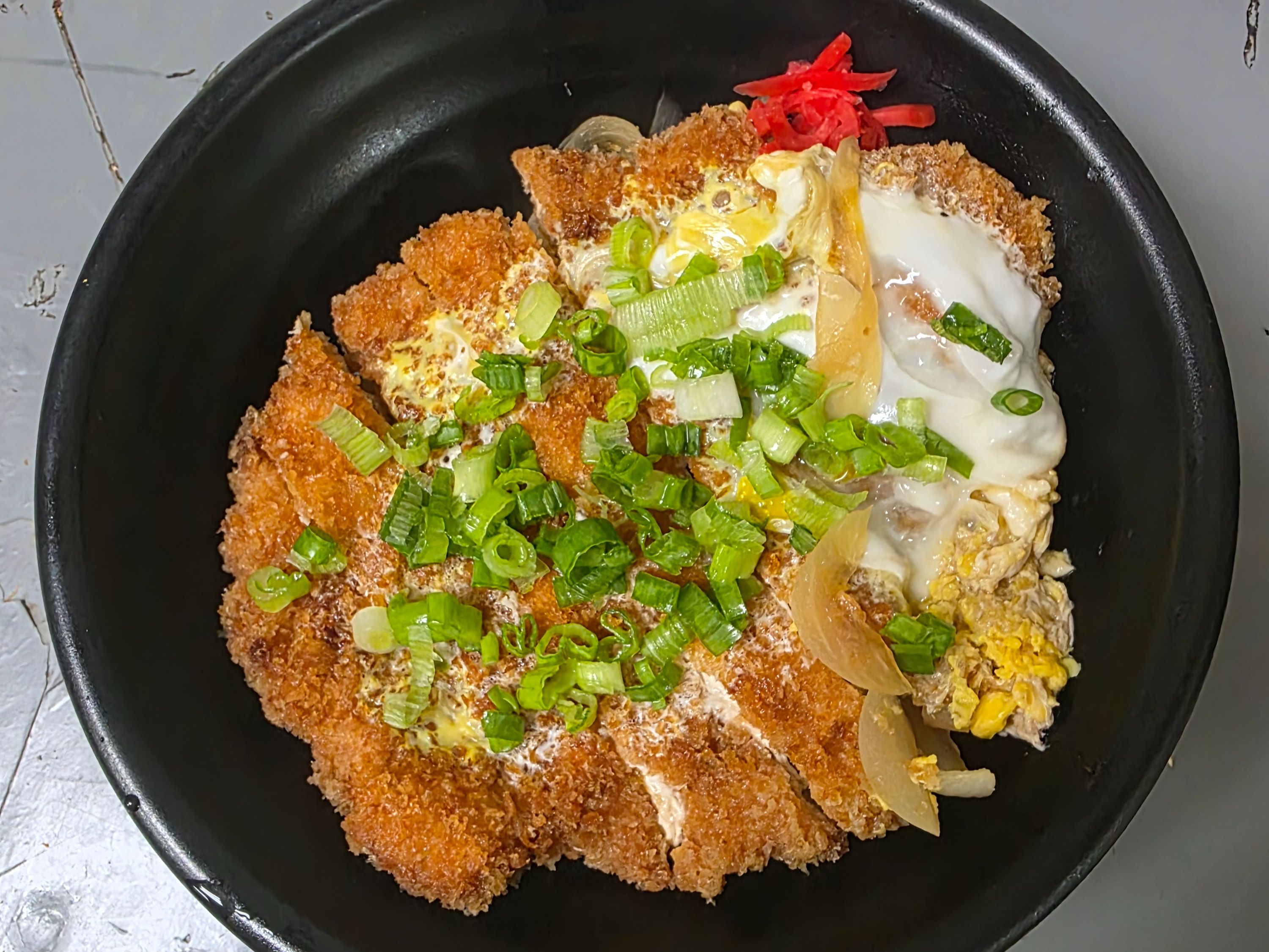 B5. Tonkatsu Don & Miso Soup (Pork)