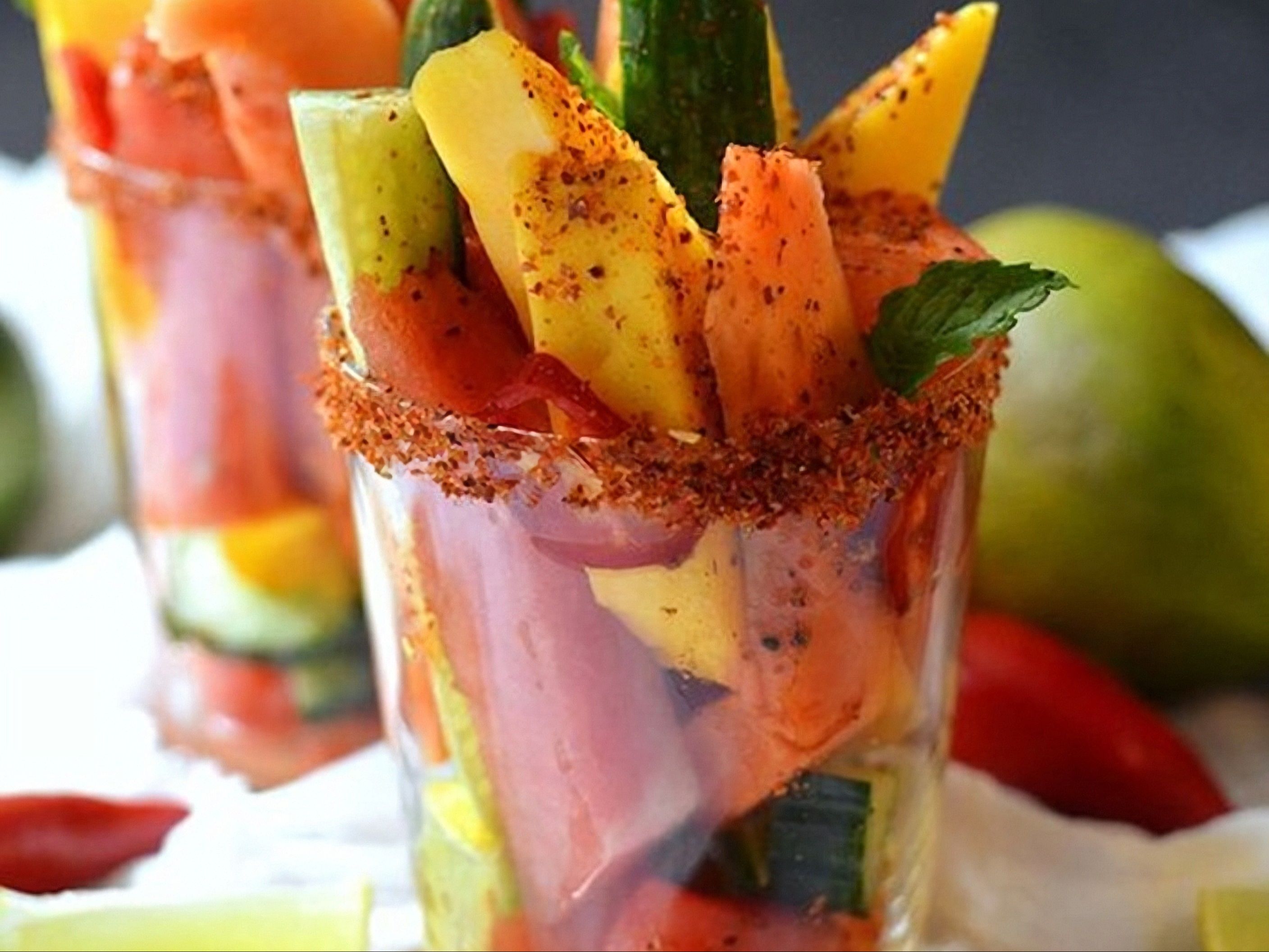 Mexican Fruit Cup.