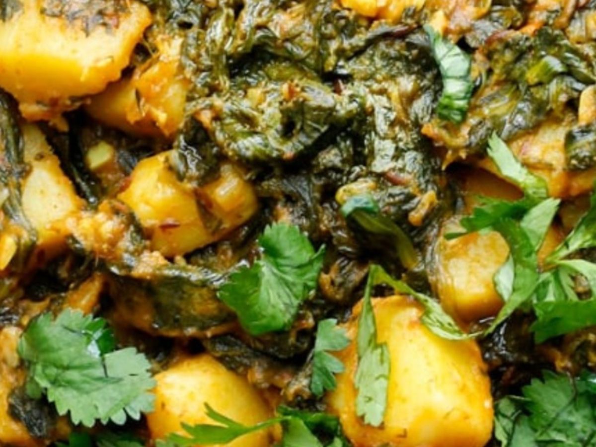 Aloo Palak.