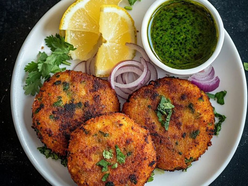 Veg Tikki  (Small  Tray- Serves 10-12 People).