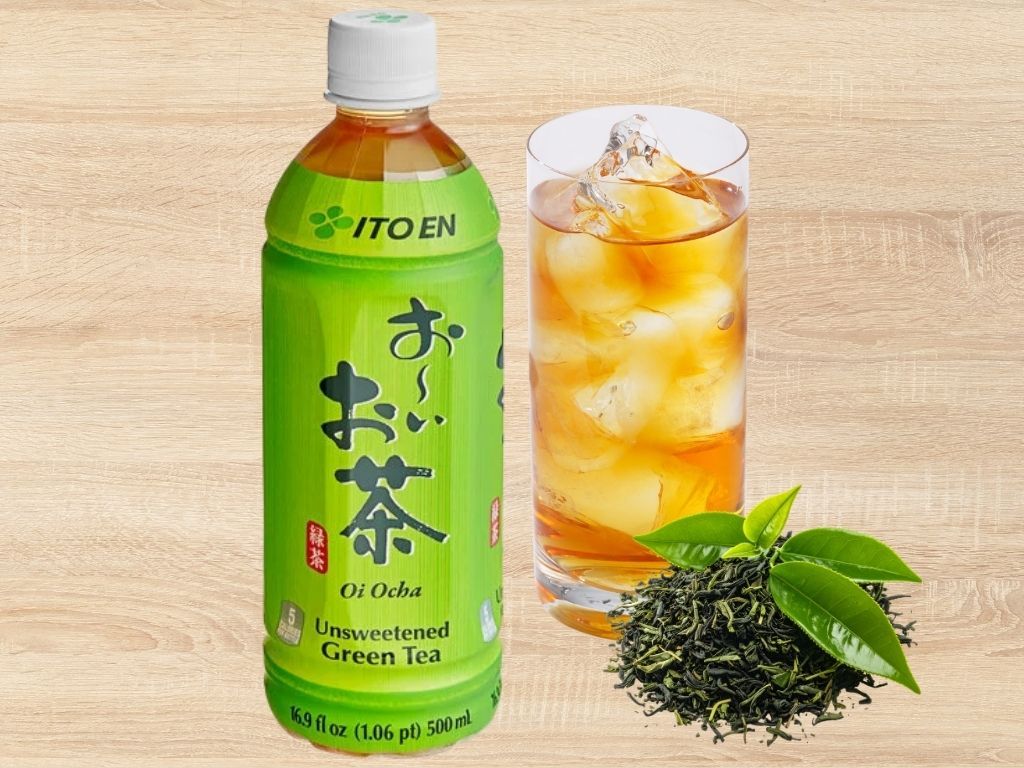 Unsweet Green Tea.