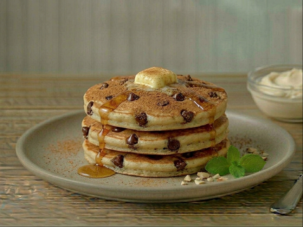 Chocolate Chip Pancakes.