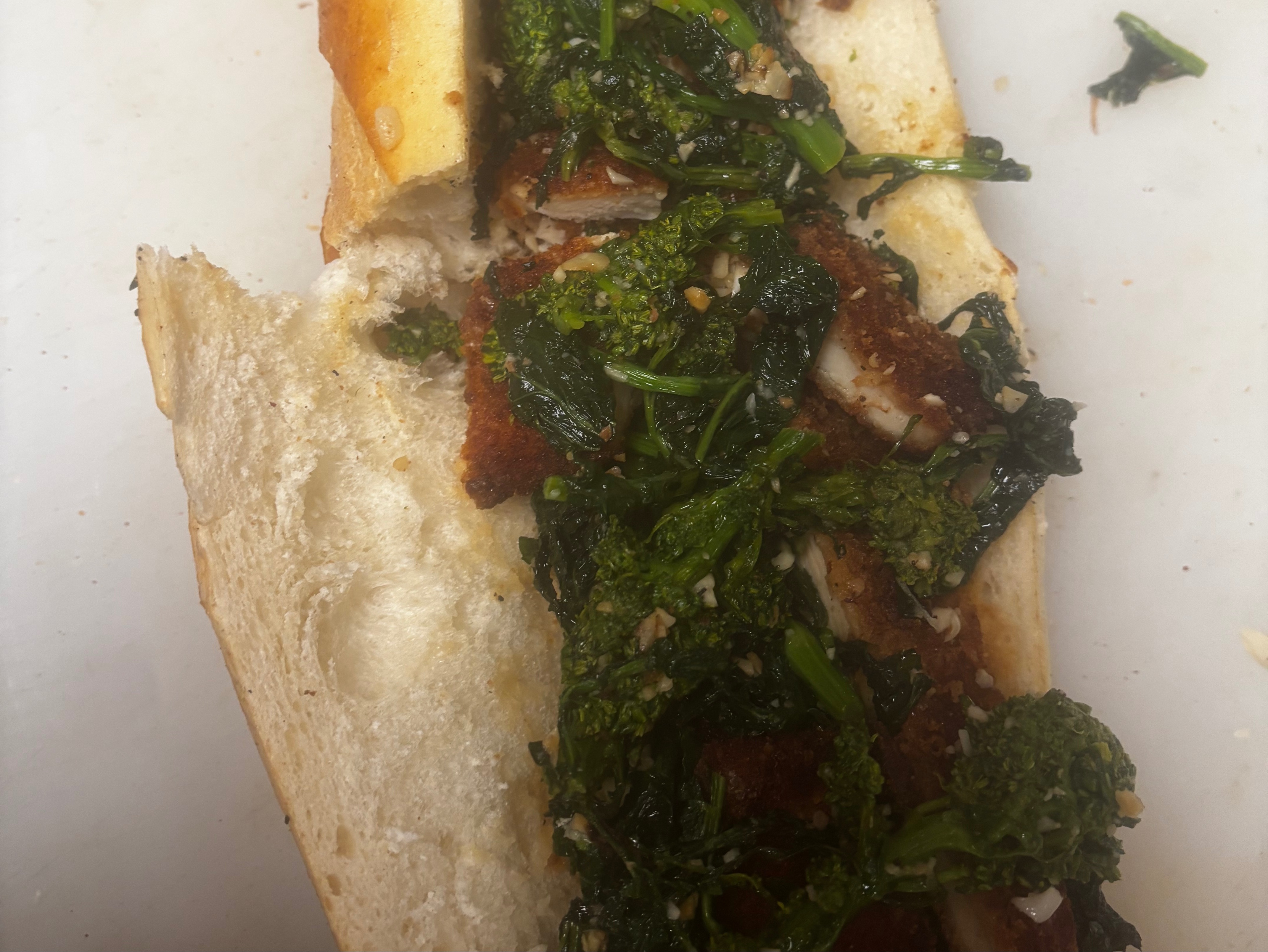 Broccoli Rabe W/ Sausage Sub.