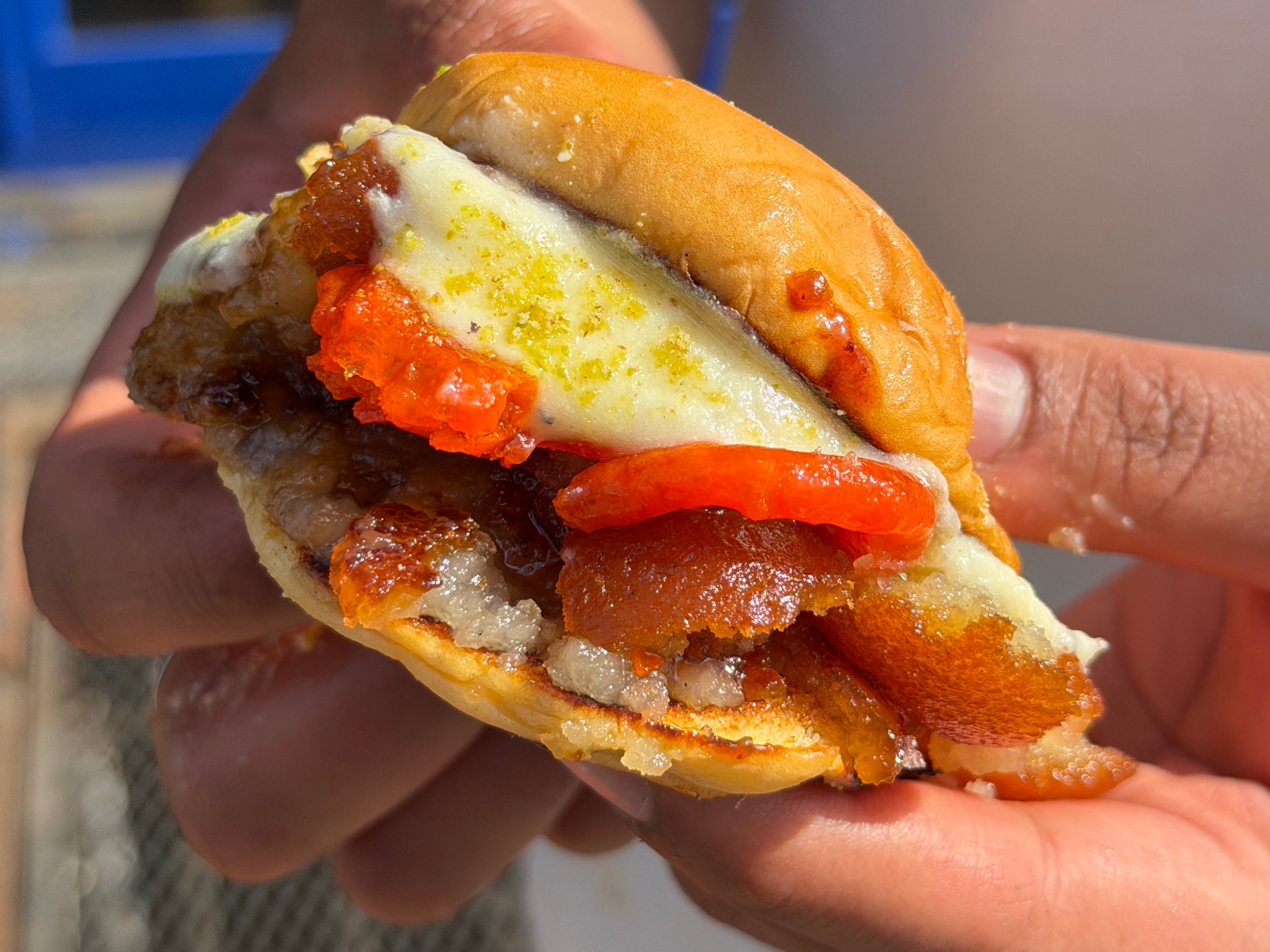 Gulab Jamun Smashburger.