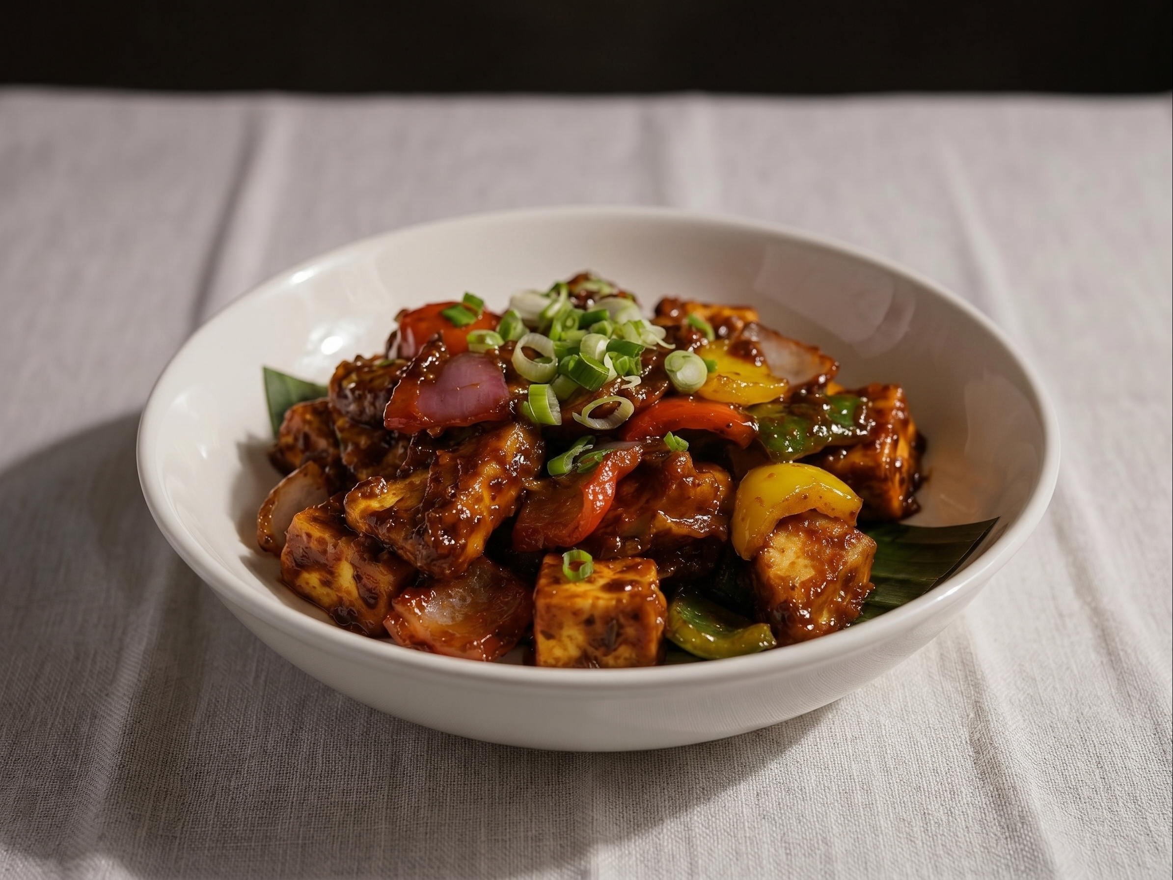 Street Style Chilli Paneer.
