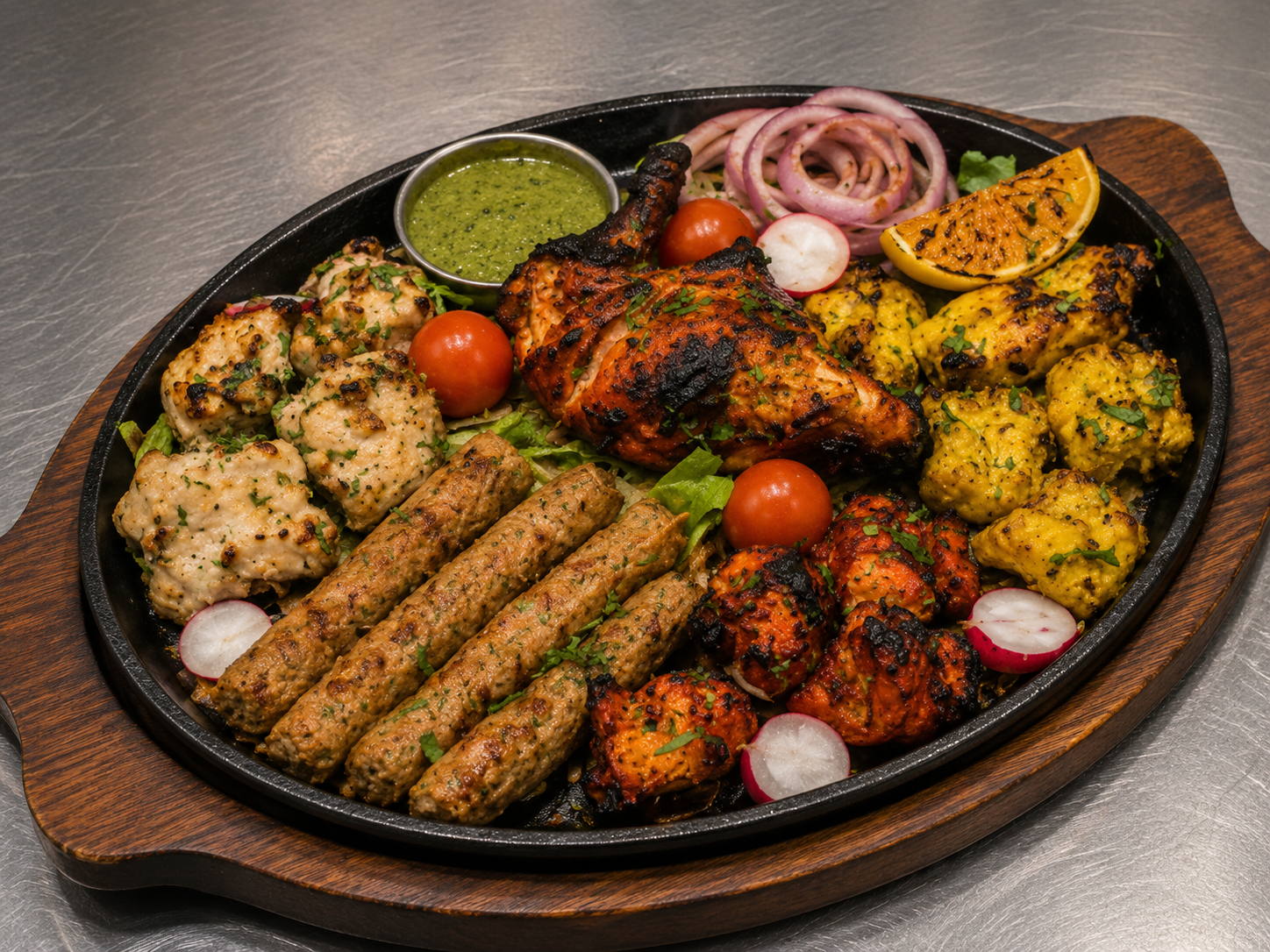 Mixed Grill Platter.