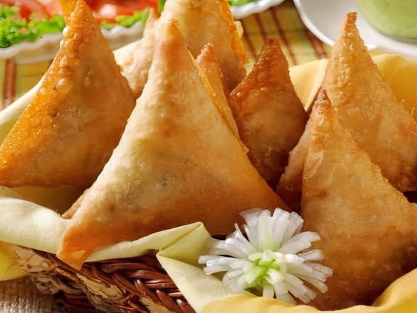 Chicken Samosa.