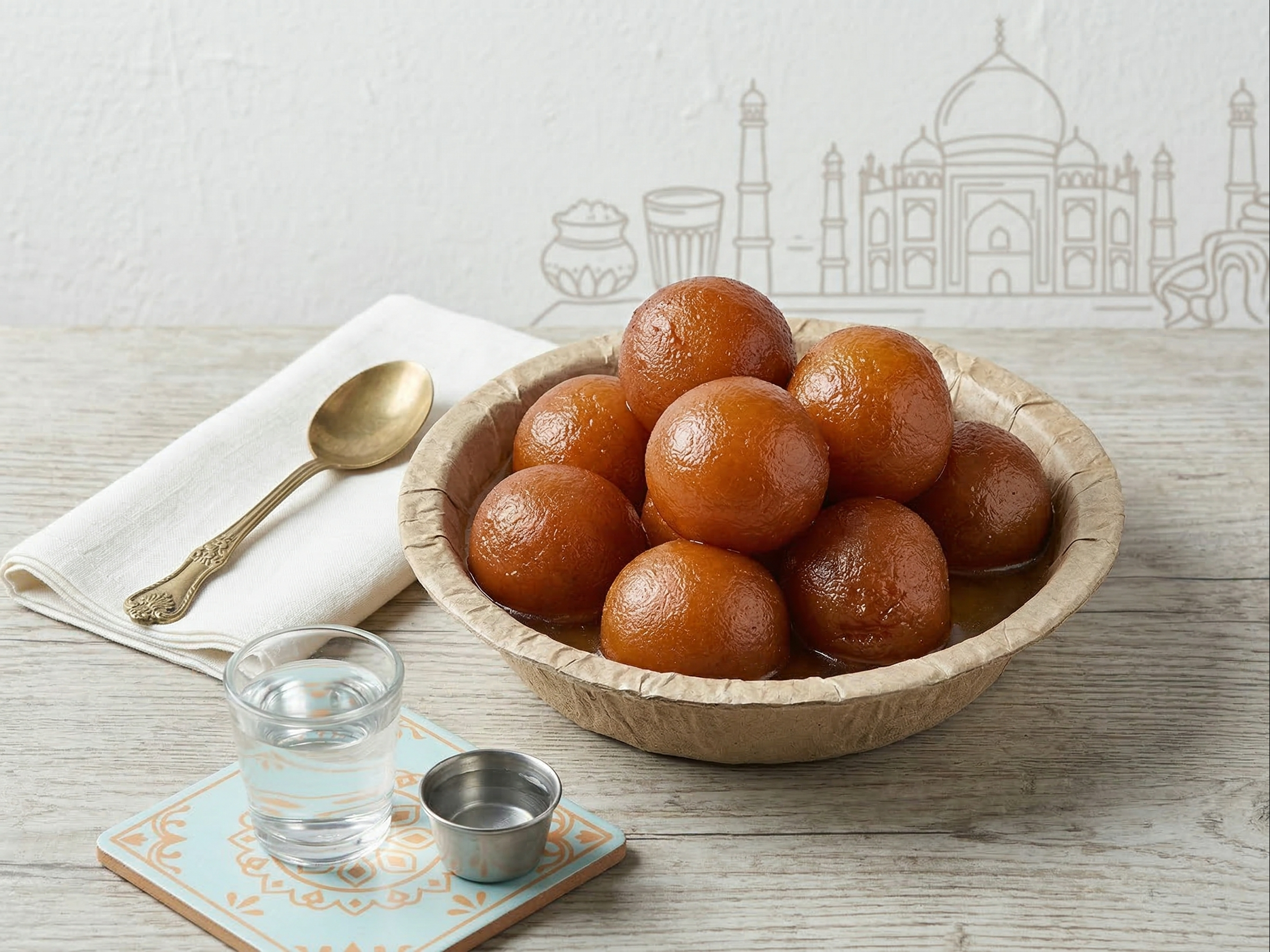 Gulab Jamun (3 Peices).