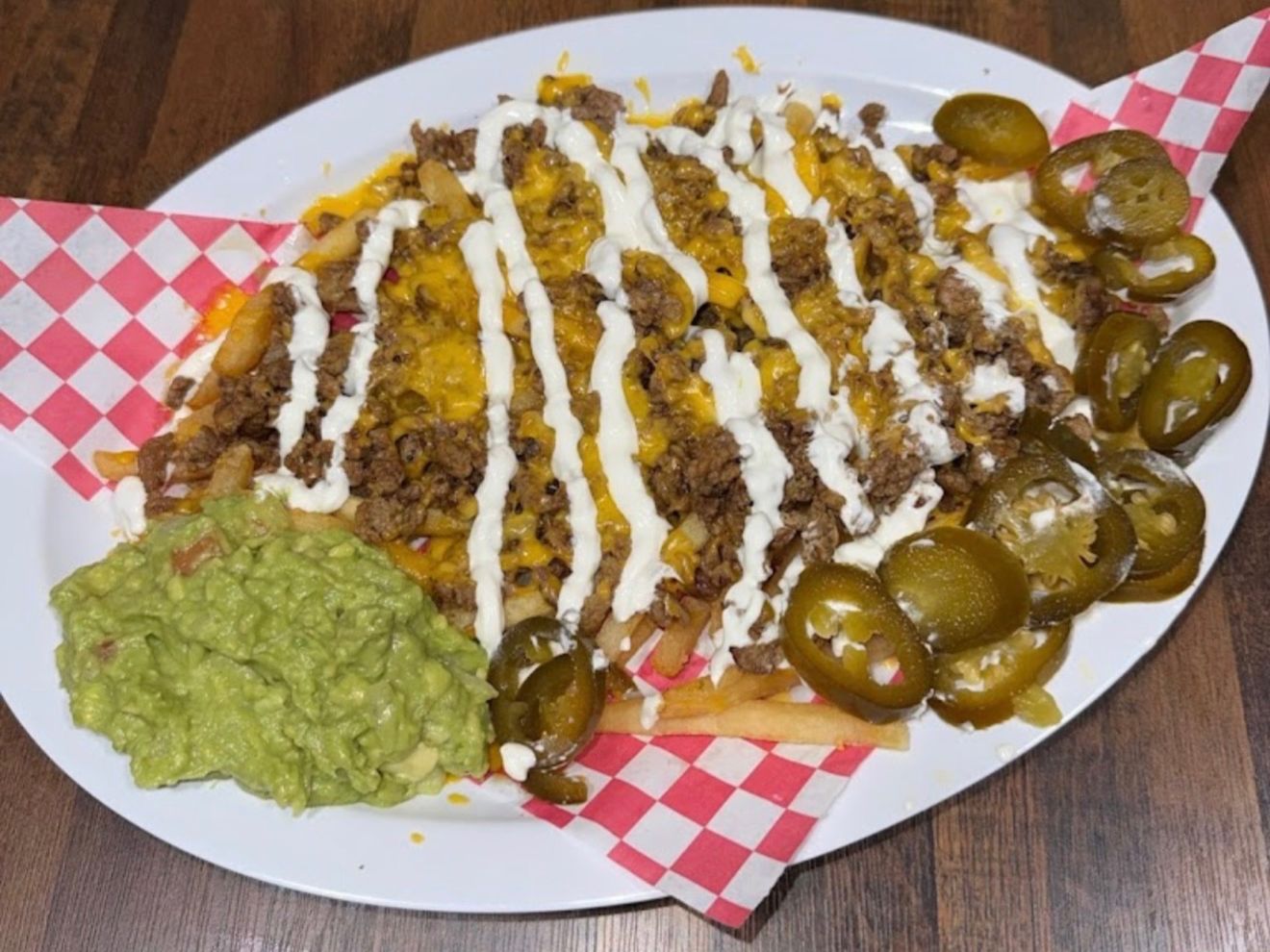 Meat Nachos.