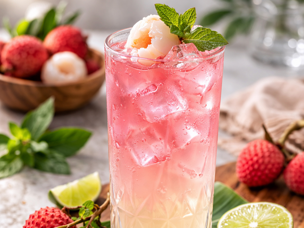 Lychee Lemonade.