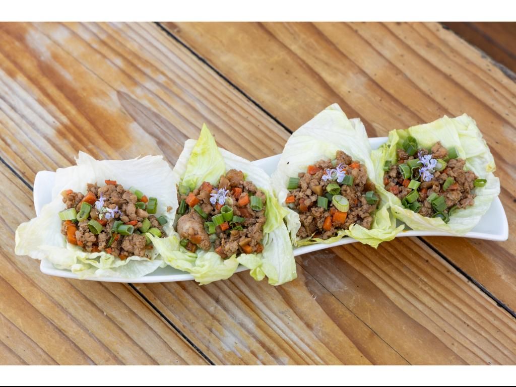 Chicken Lettuce Wrap.