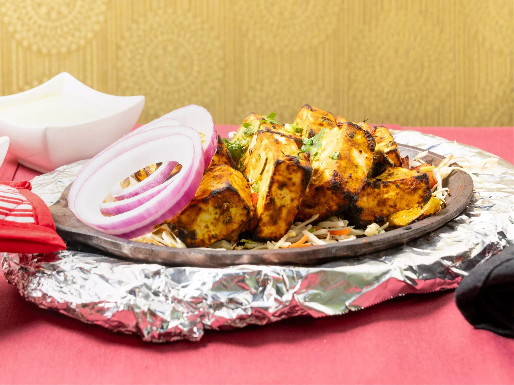 Paneer Tikka (Veg).