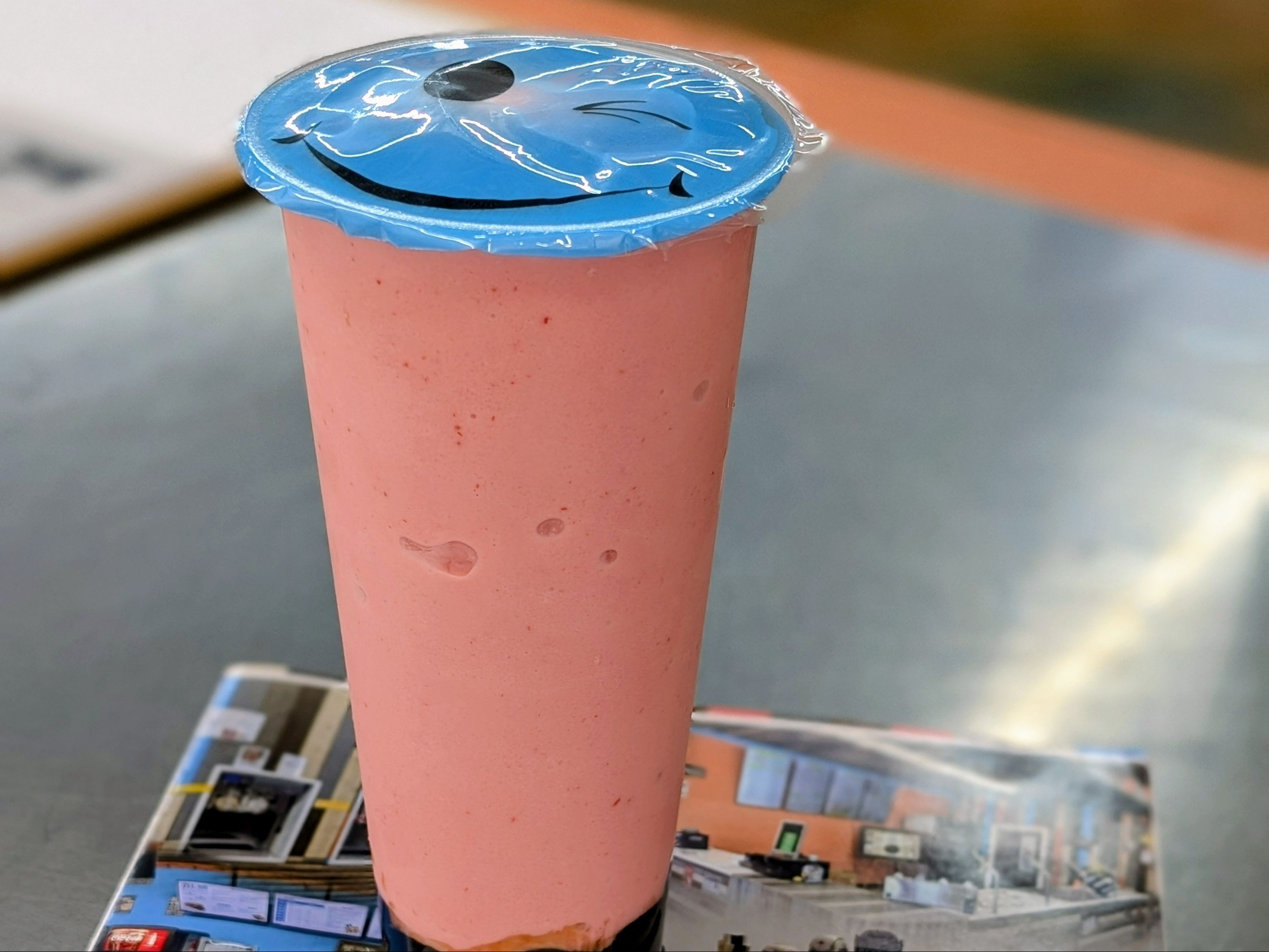 Strawberry Cream Smoothie.