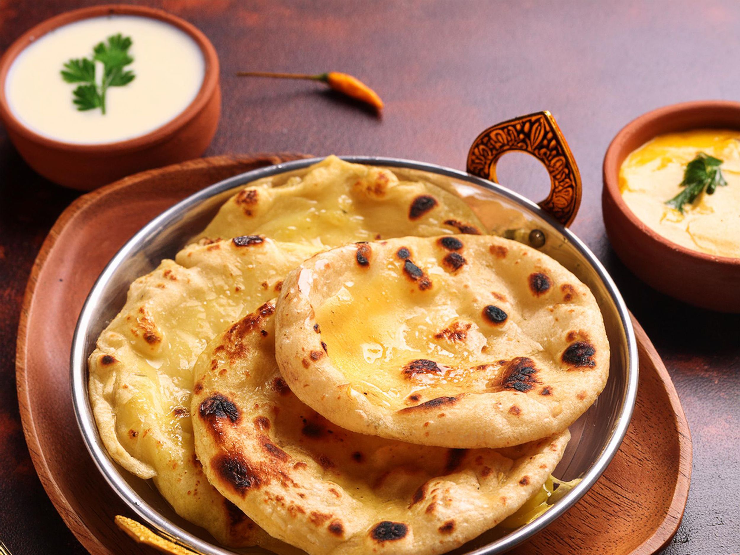 Butter Naan.