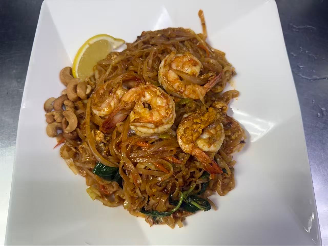 Shrimp Pad Thai.