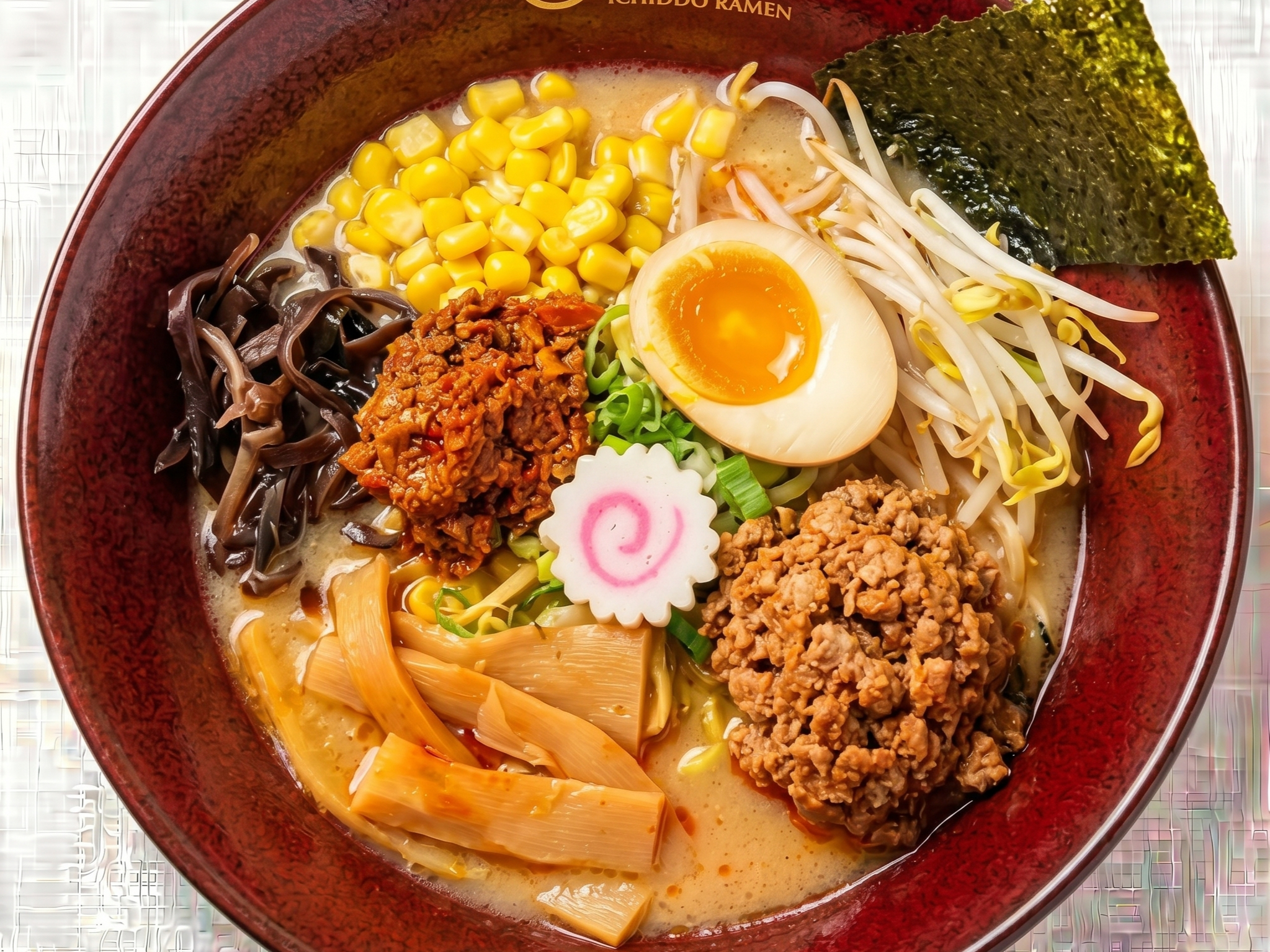 Shredded Char Siu Ramen.