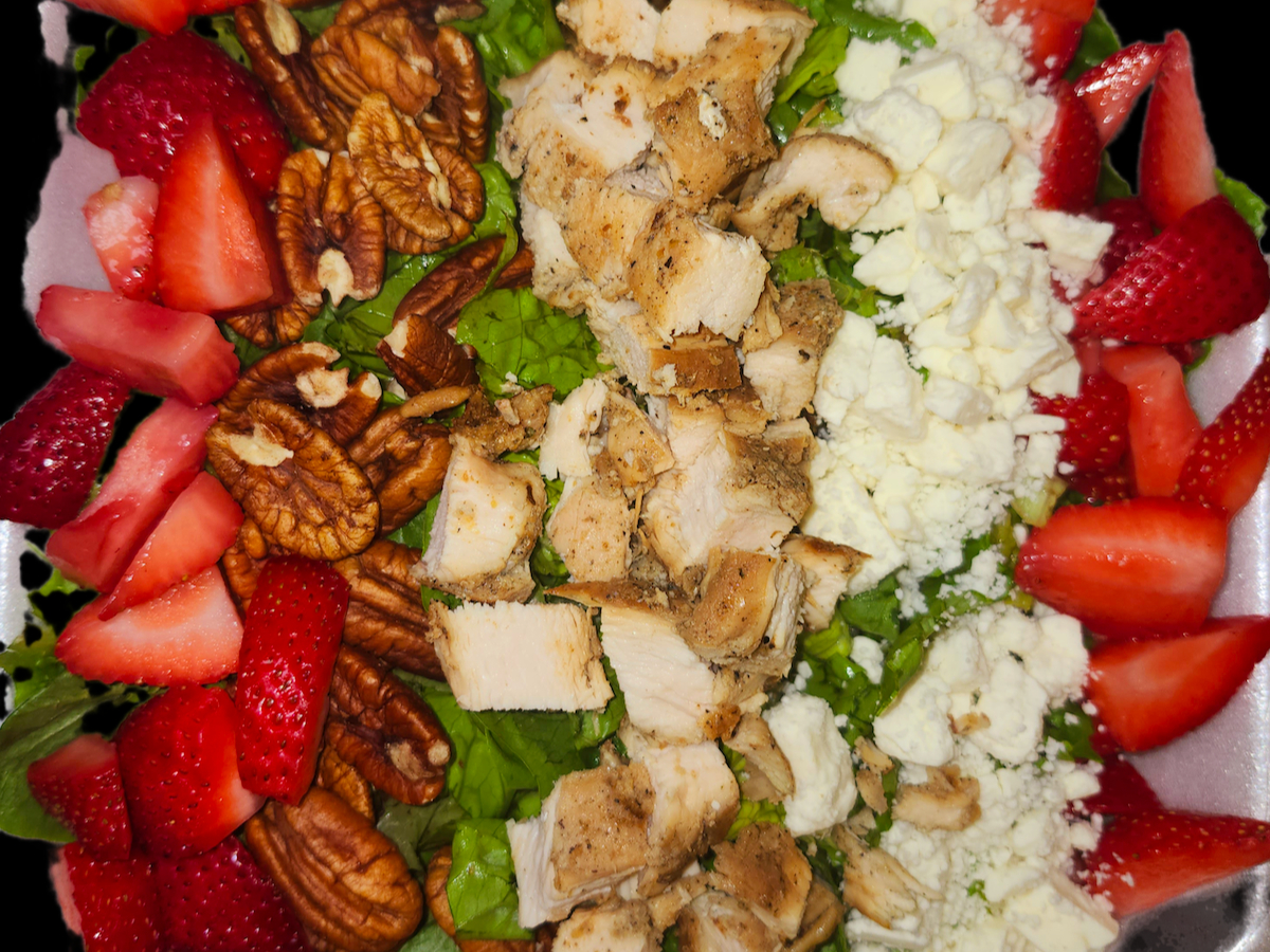 Spinaberry Salad.