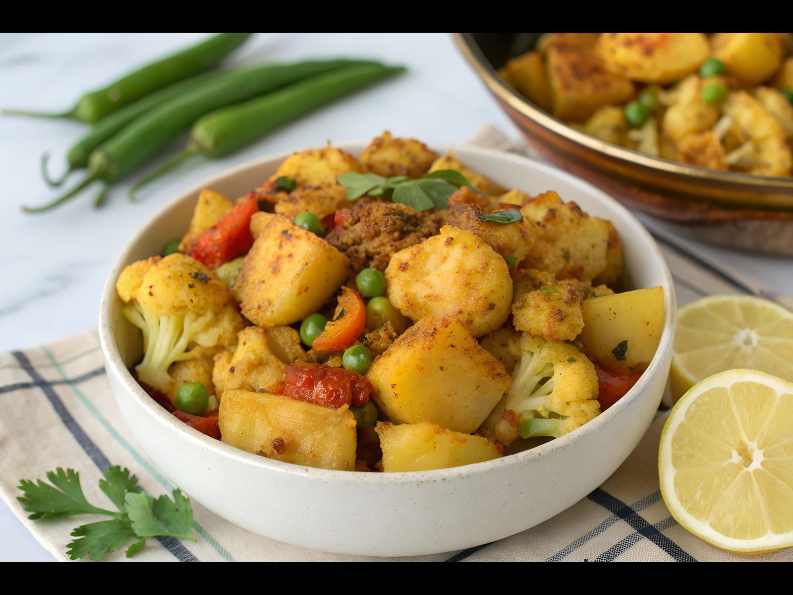 Aloo Gobi Lunchbox (Vegan)