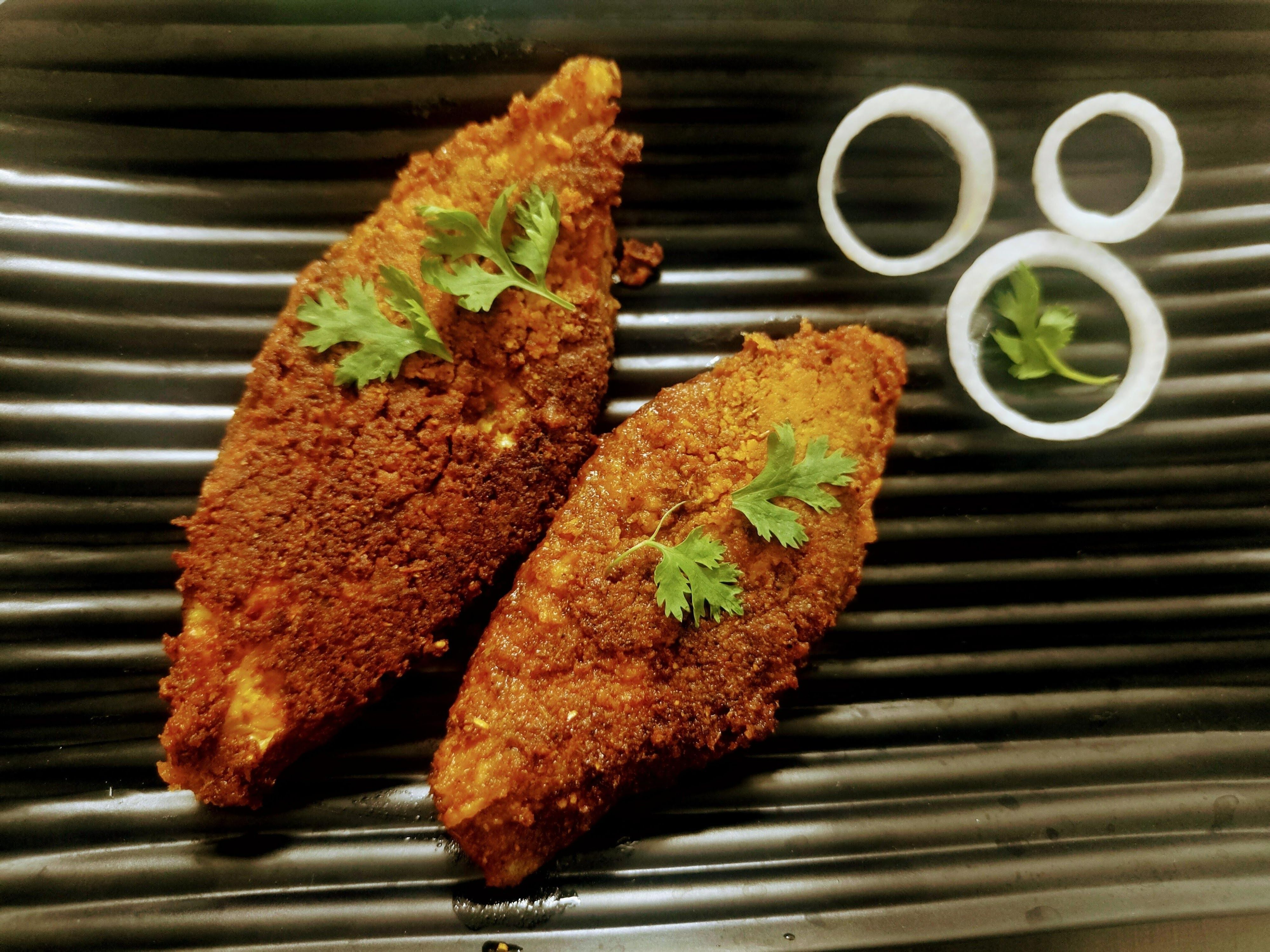 Malvani Rava Pomfret Fry.