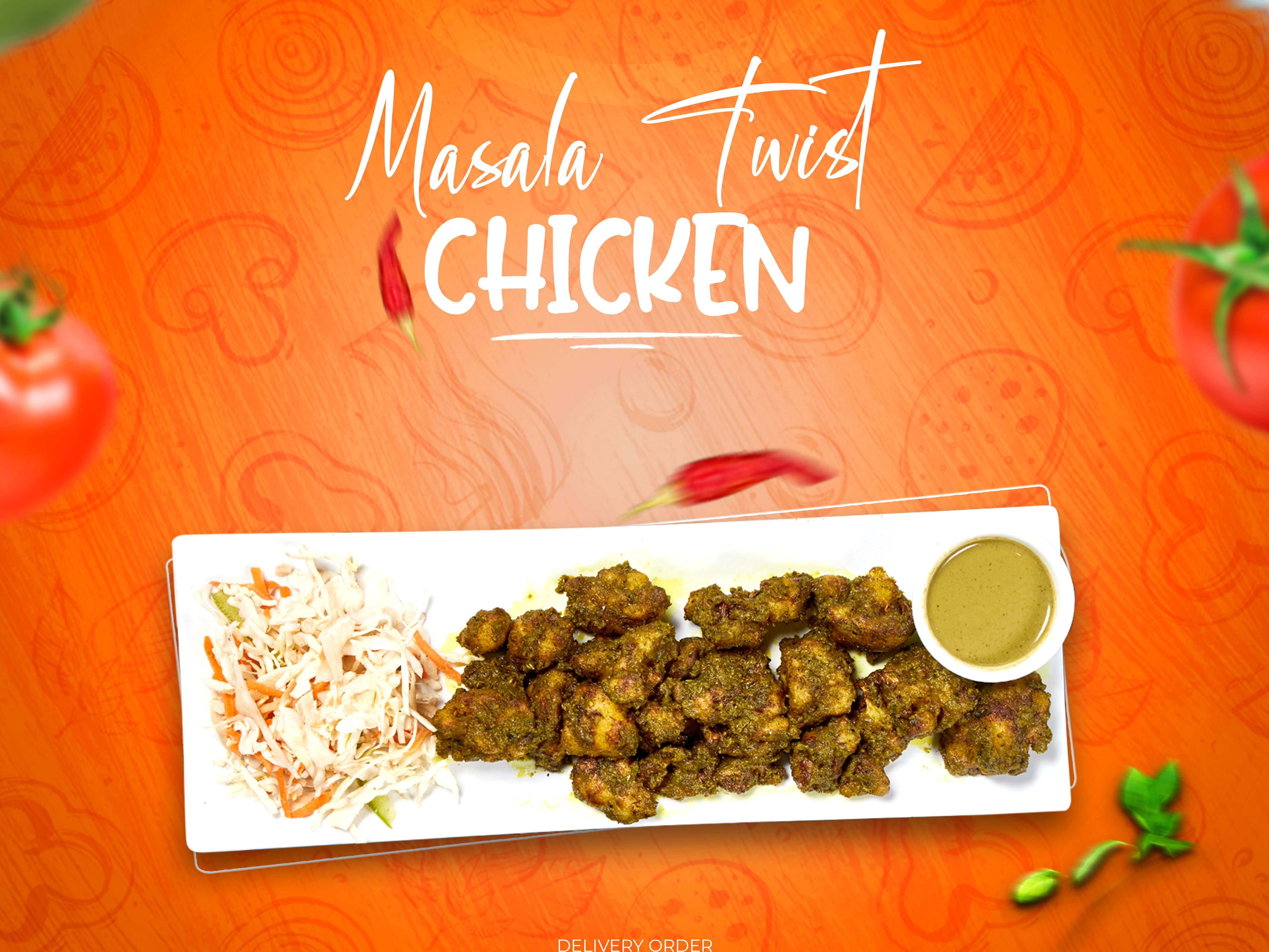 Masala Twist Chicken