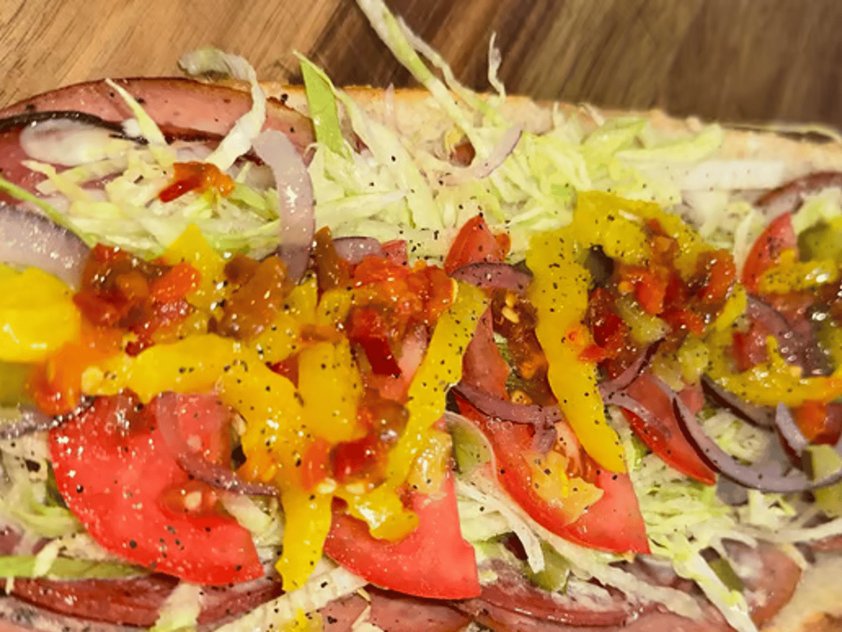 Italian Cold Cuts Sub.