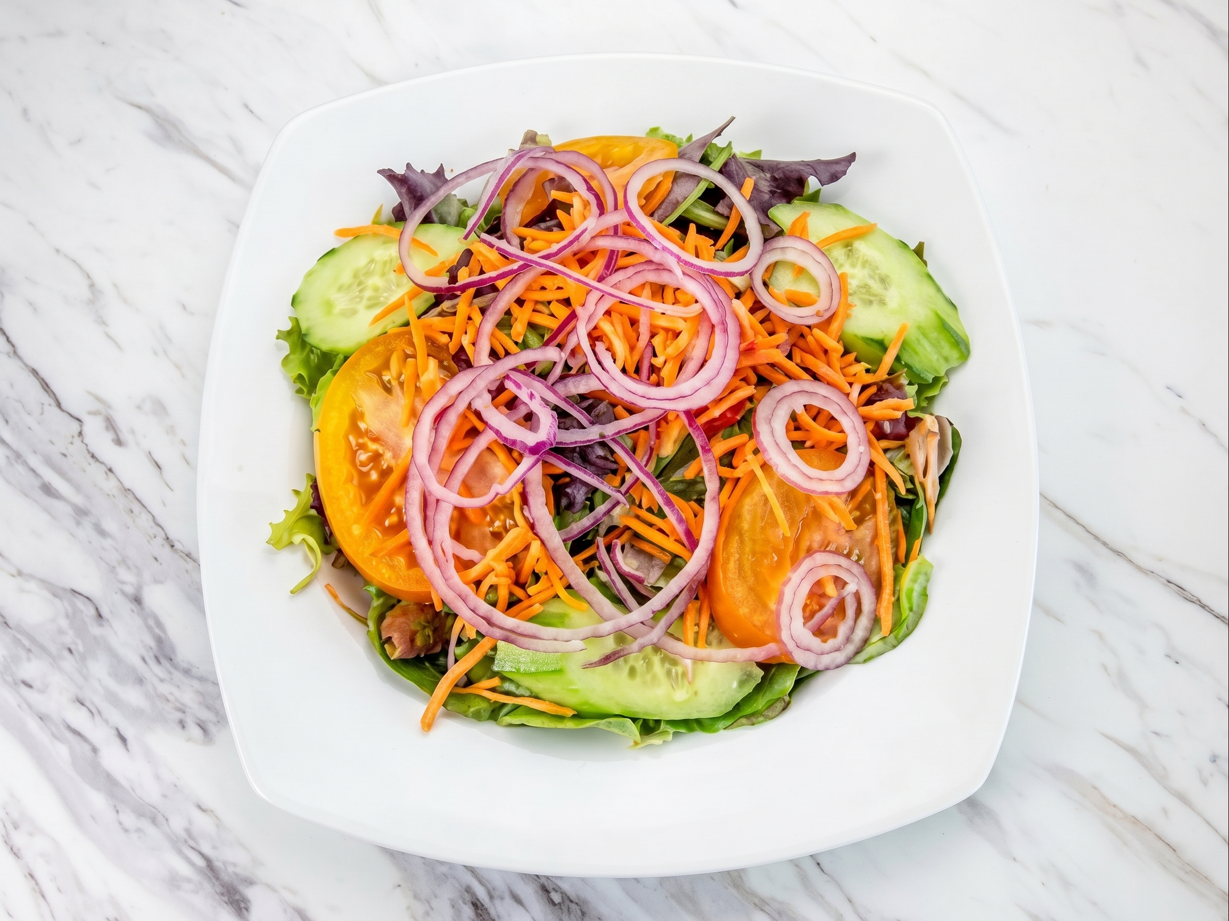 1\2 Tray House Salad.
