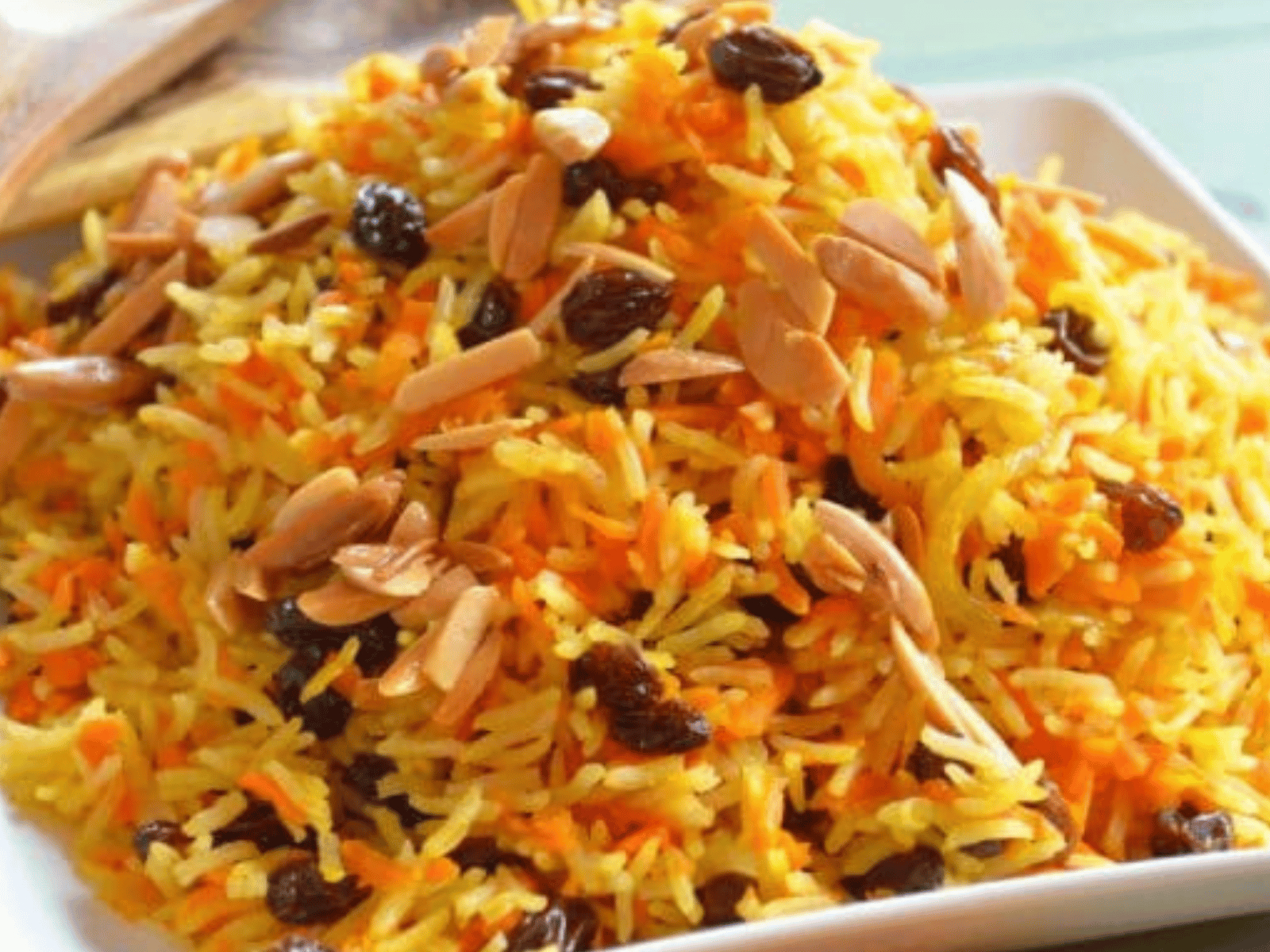 Kabuli Pulao Plain.