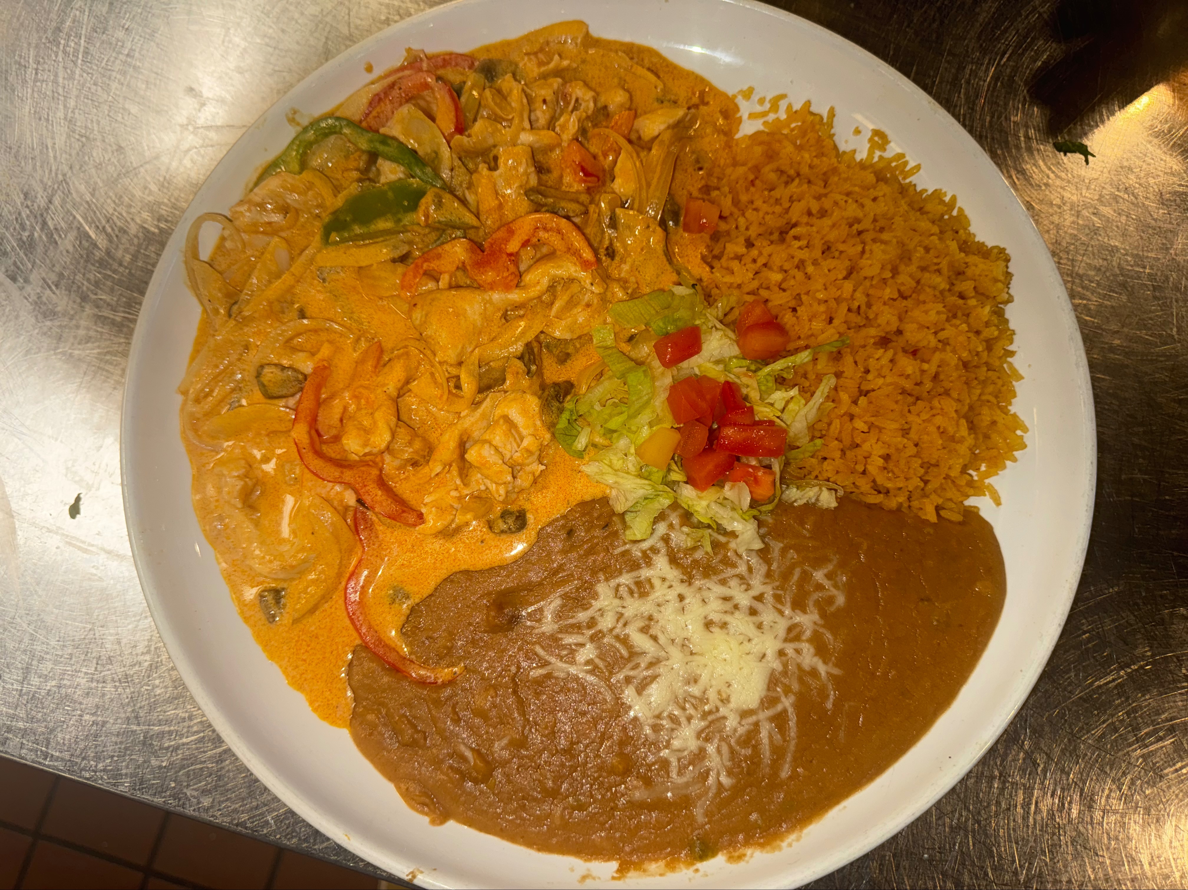 Pollo La Crema.