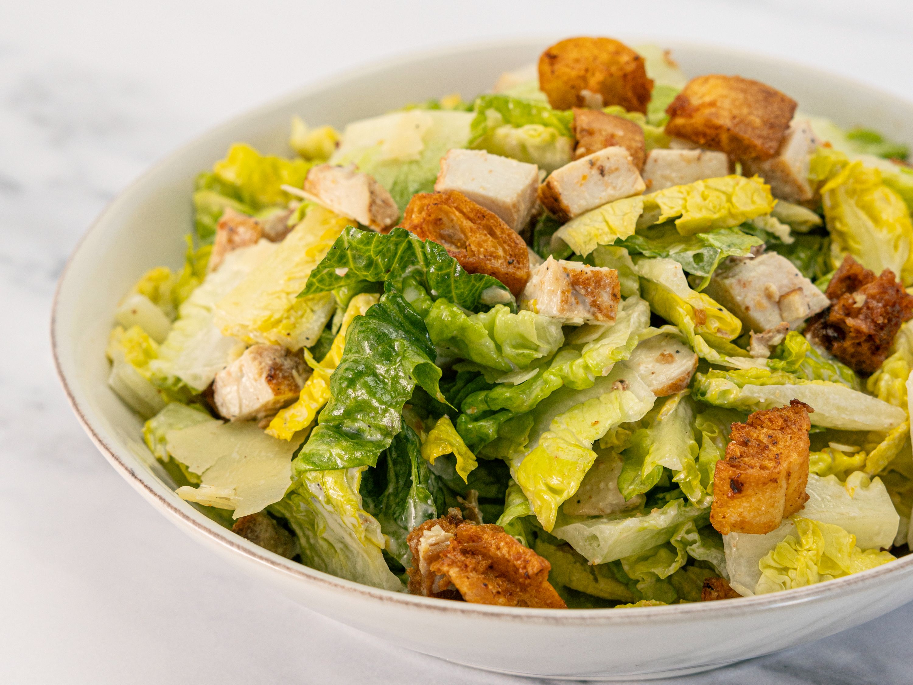 Chicken Caesar Salad.