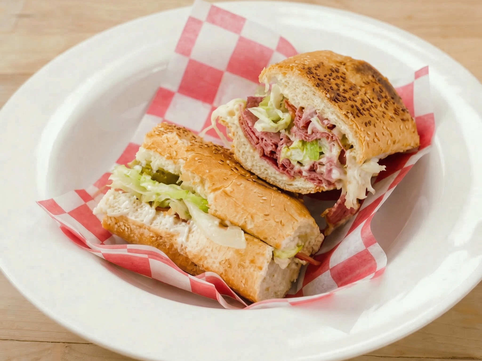 Corned Beef Sub.