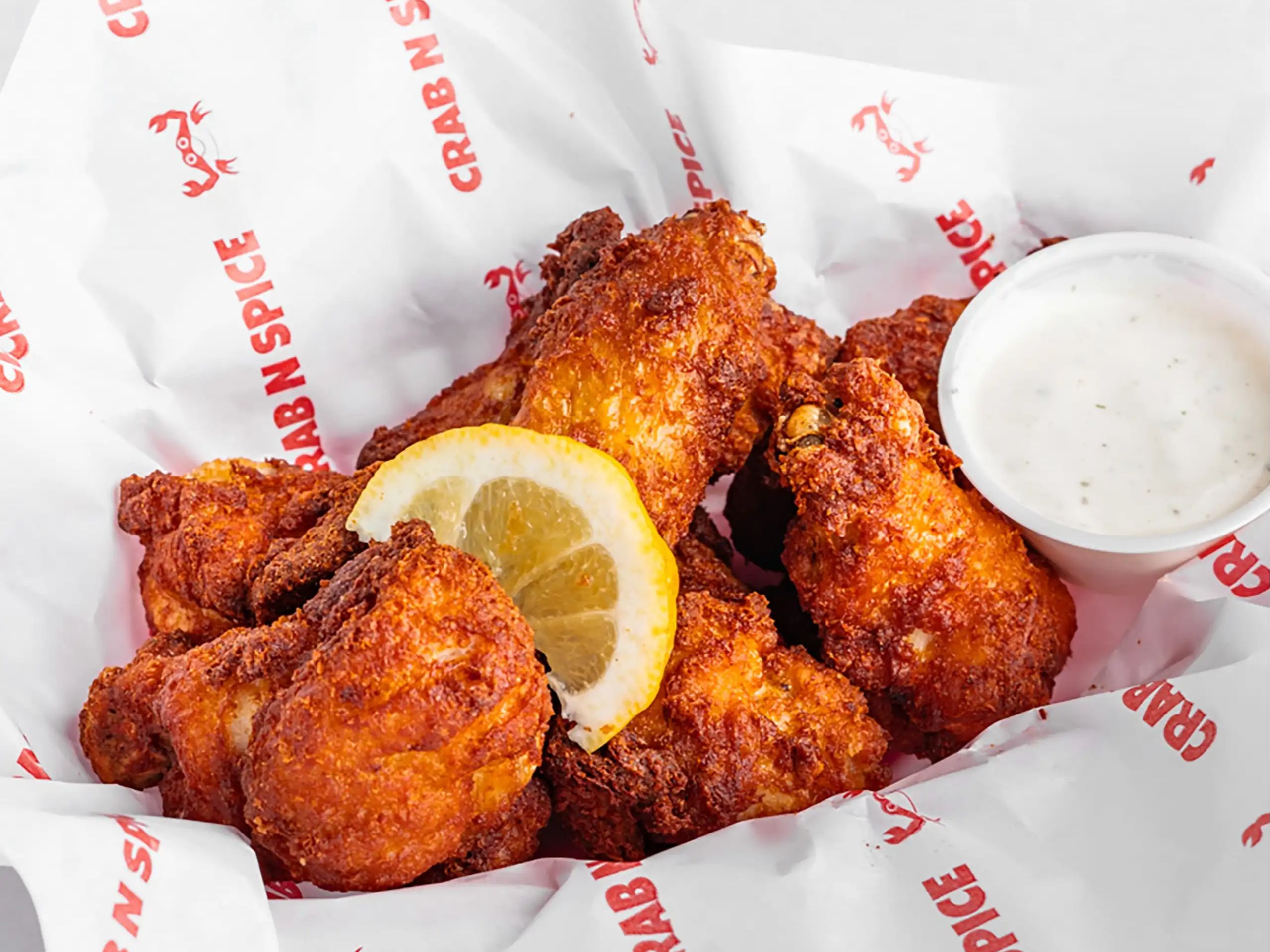 Lemon Pepper Chicken Wings.