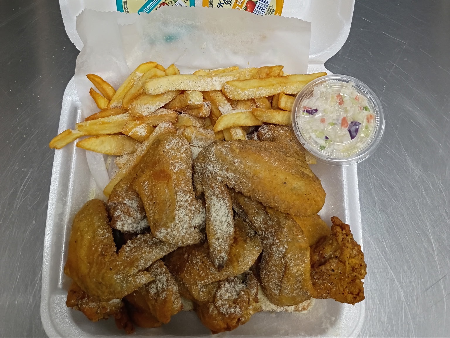 10 Whole Chicken Wings Dinner