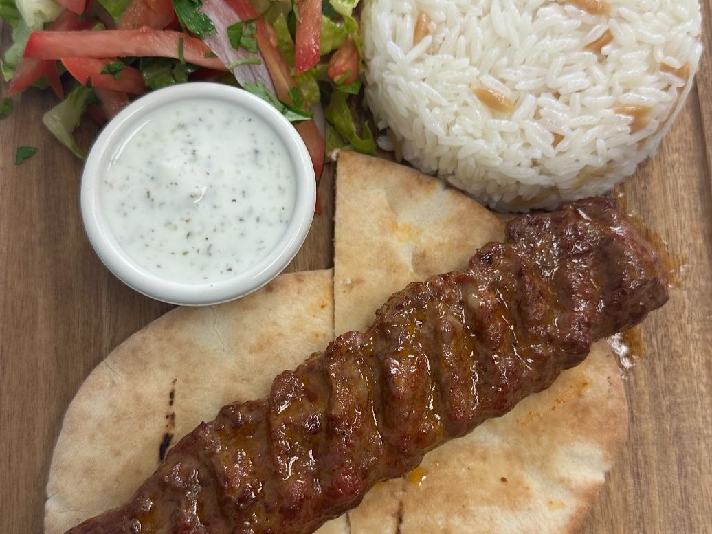 Lunch Lamb Adana.