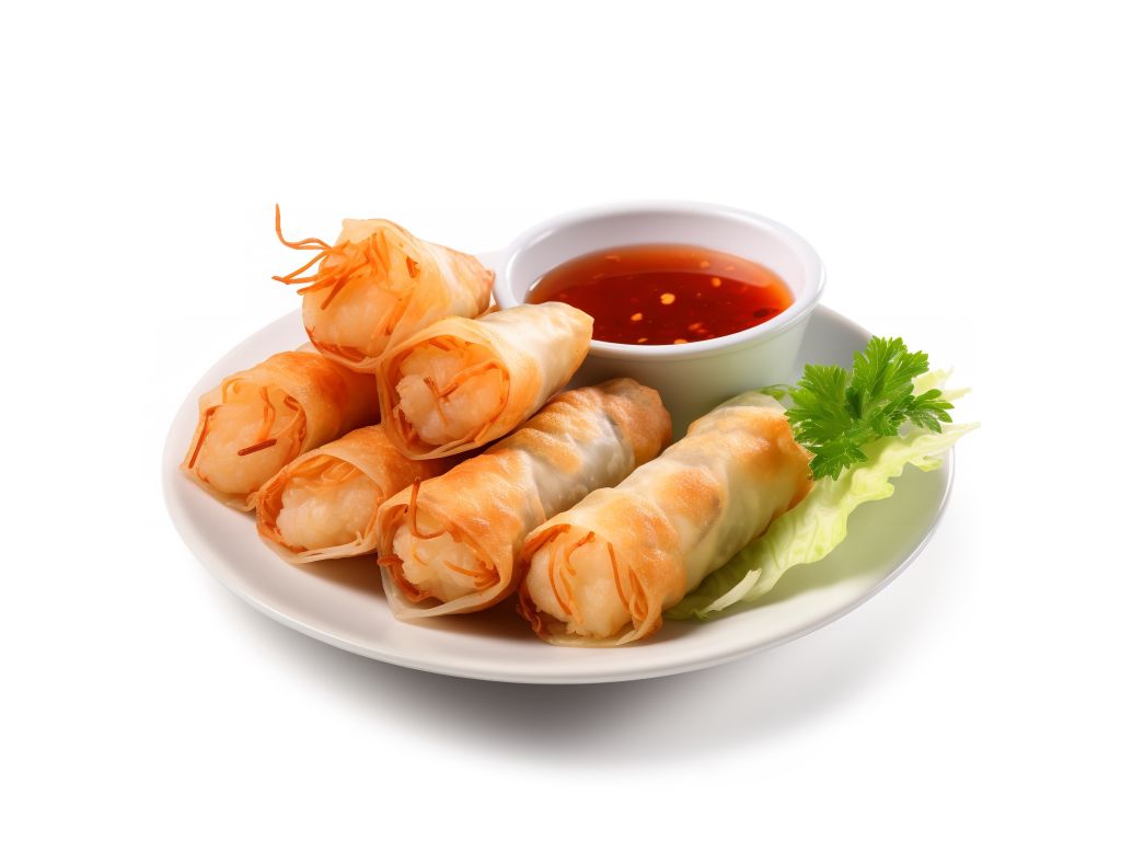 22A. Goi Cuon Tom(2)/ Shrimp Spring Rolls