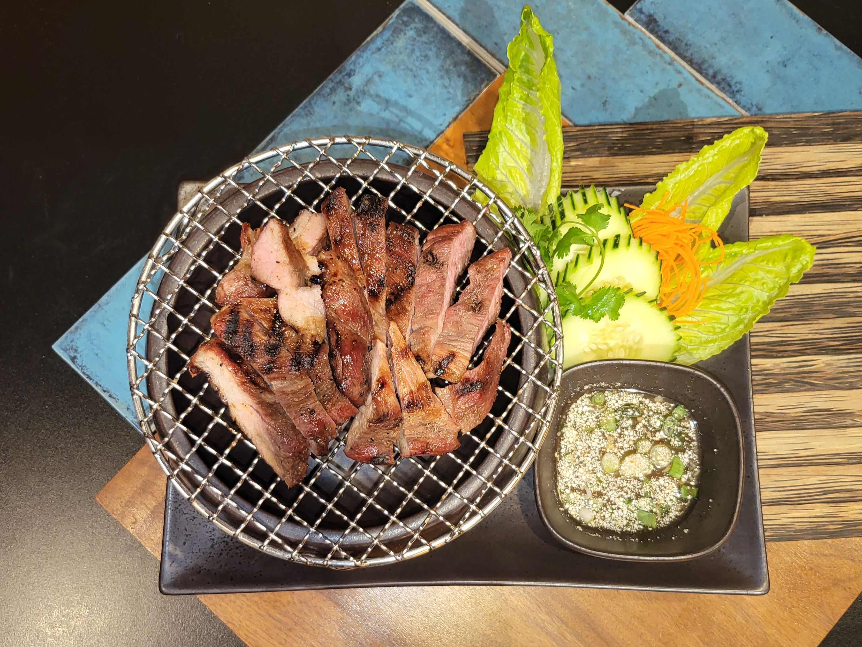 Thai Style BBQ Pork (Moo Yang).