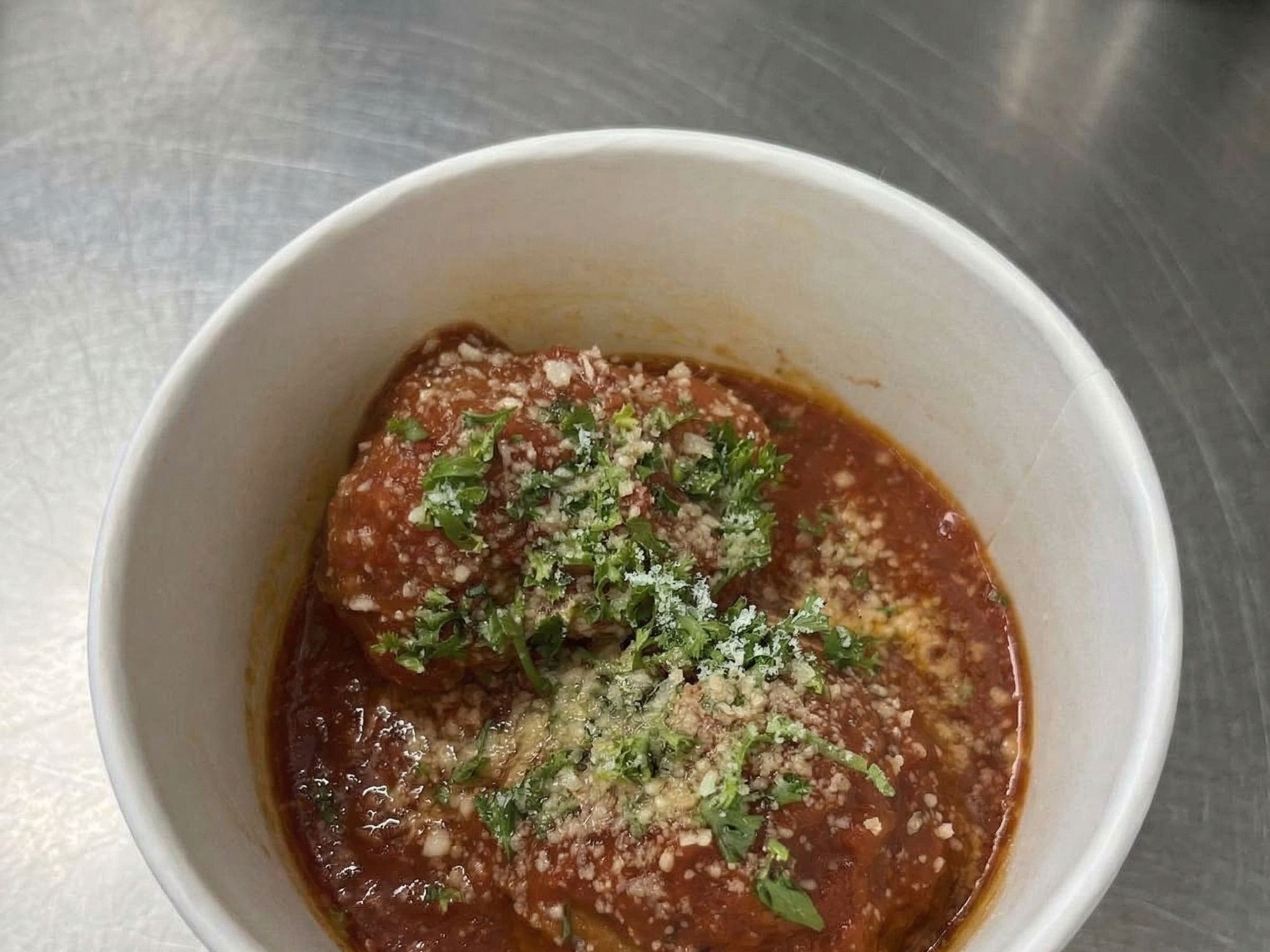 Meatball 5oz. w/Sauce.