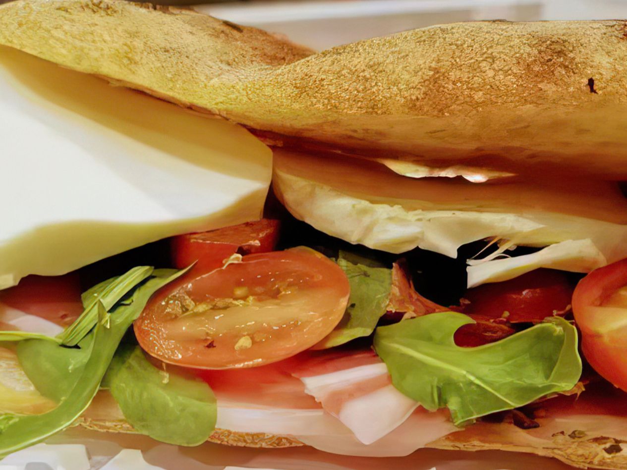 Panini w/ Vinaigrette.