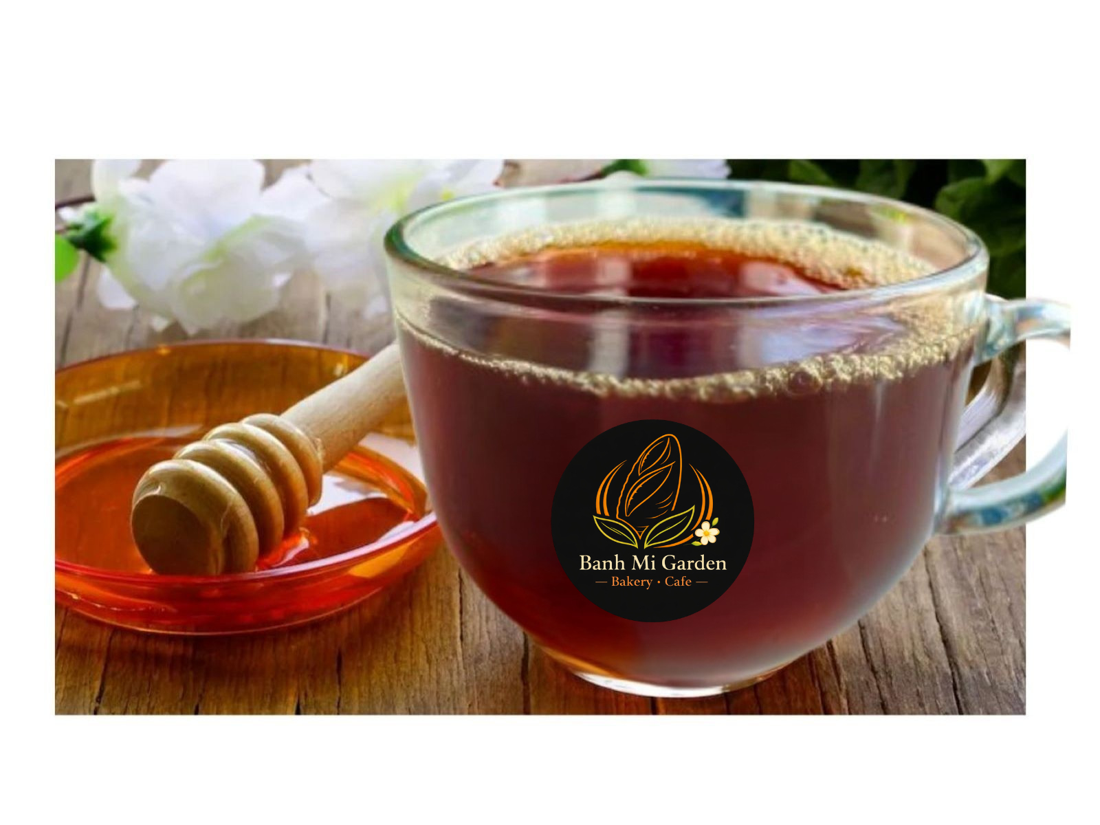 Hot Honey Black Tea - 16oz *Contains Caffeine*.