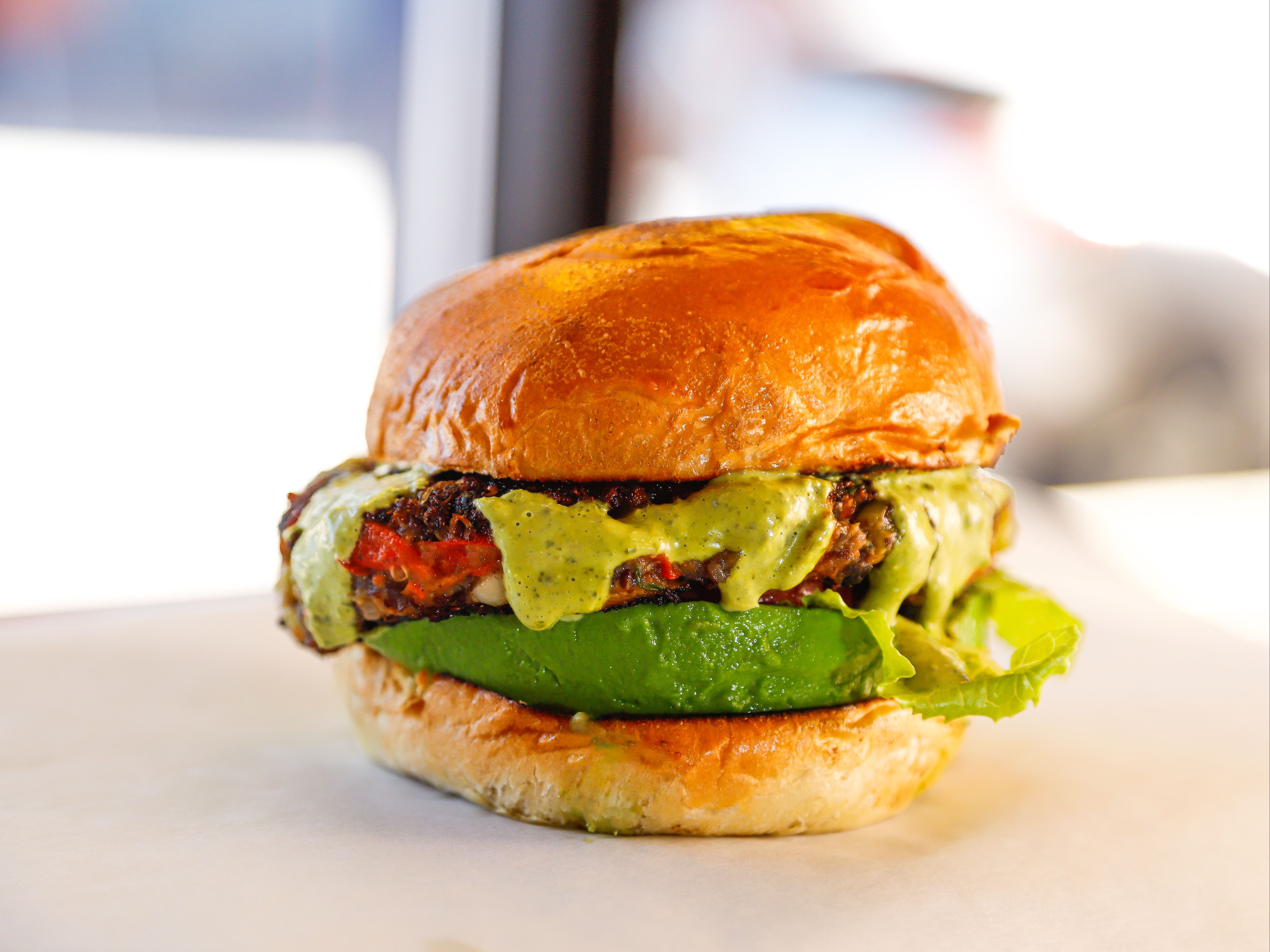 House Veggie Burger.