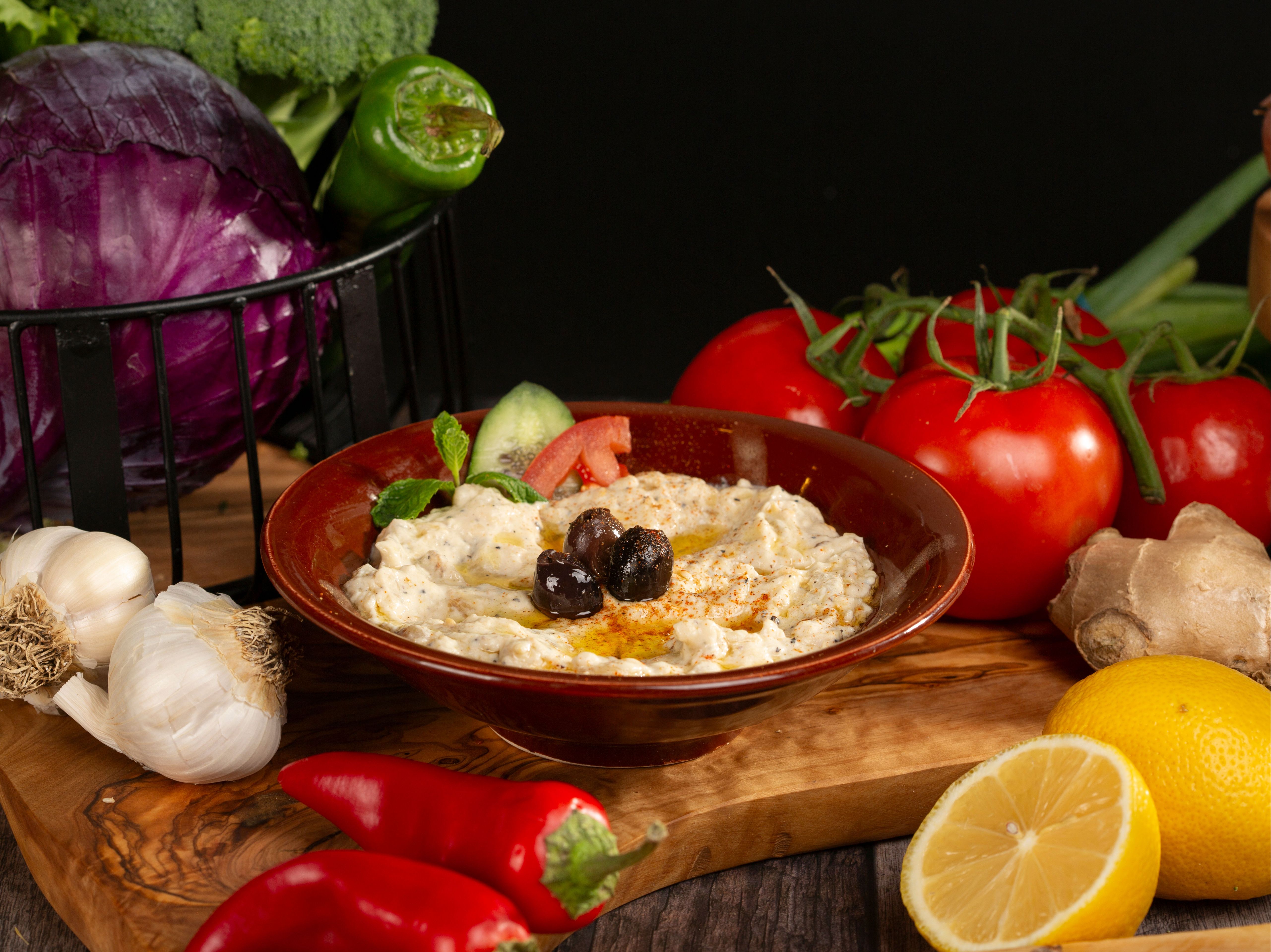 Baba Ganouj Salad / بابا غنوج.