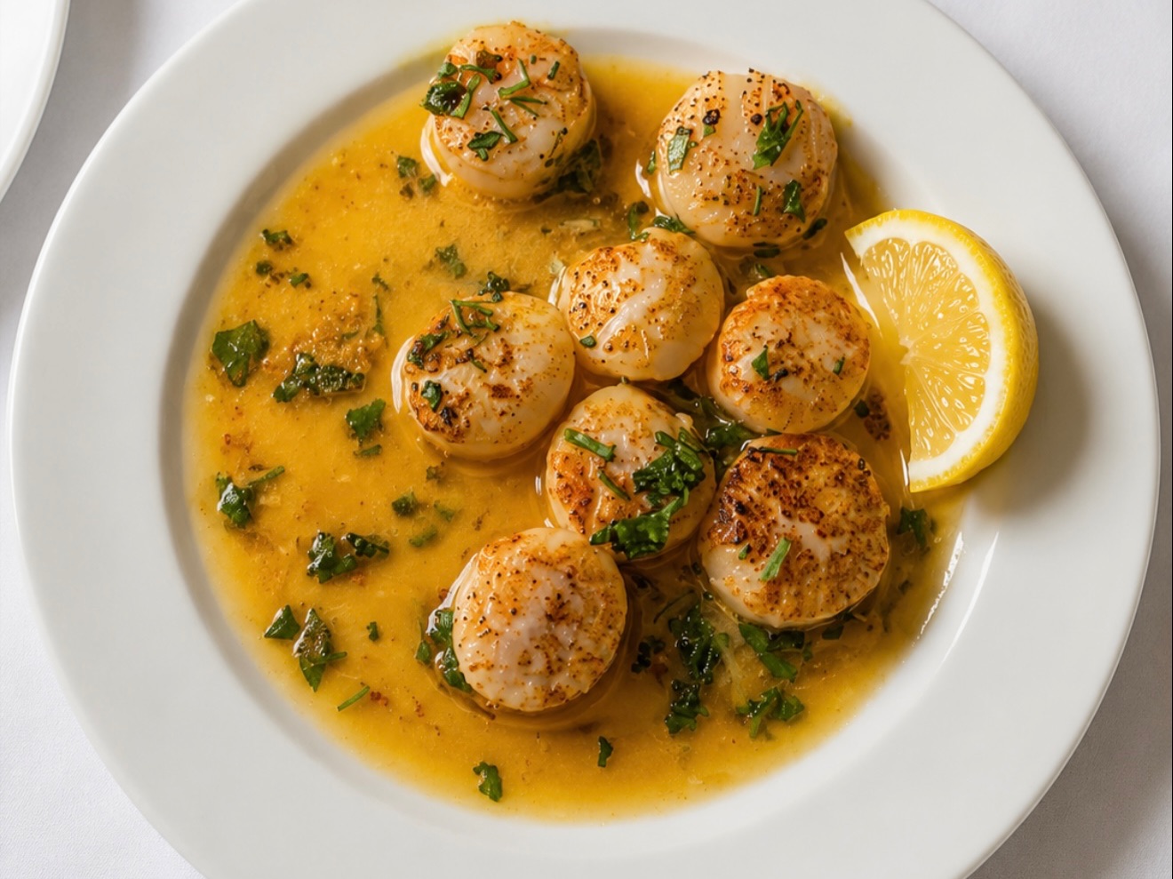 Broil Scallops.