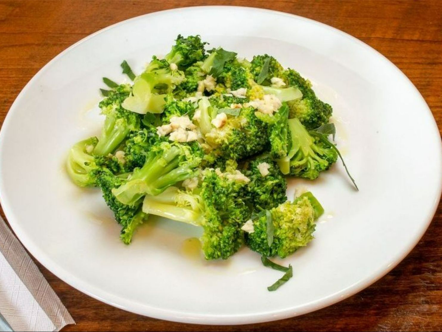 Sauteed Broccoli.